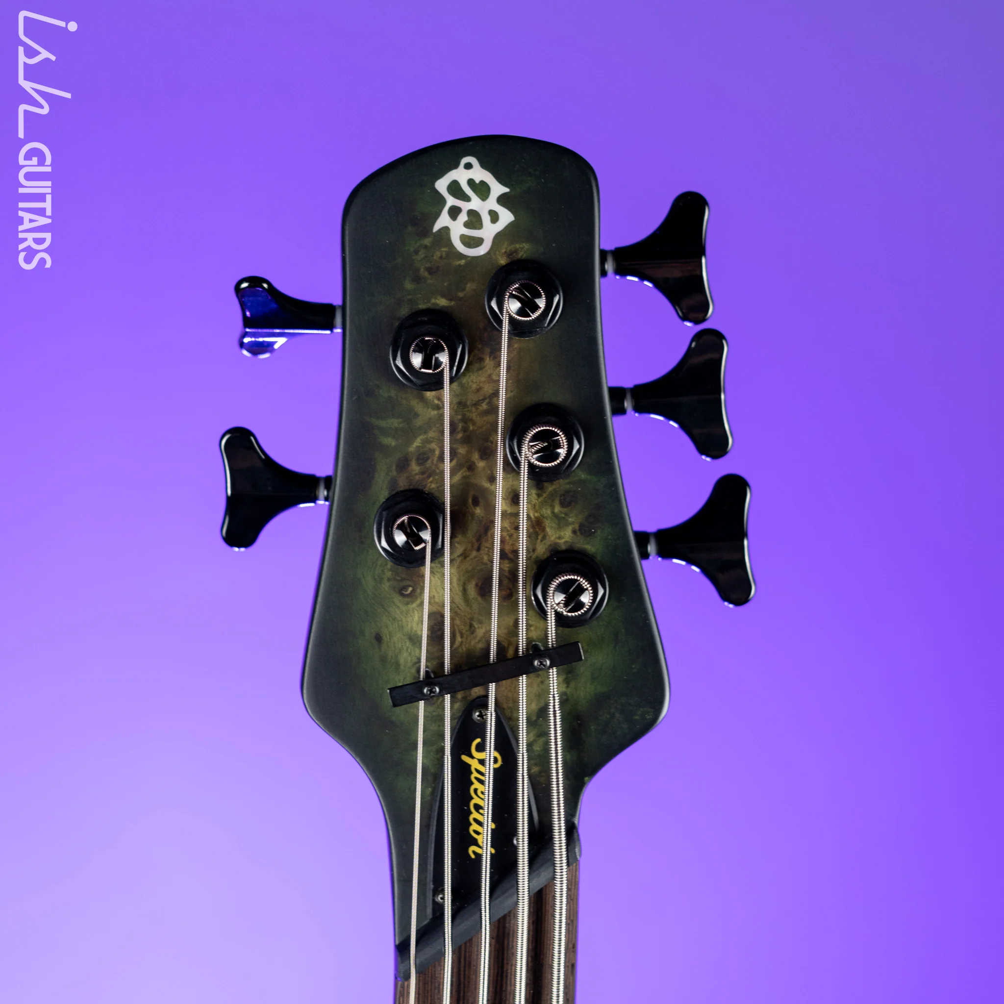 Spector NS Dimension Multi-Scale Left-Handed 5-String Bass Haunted Moss Matte B-Stock - Image 5