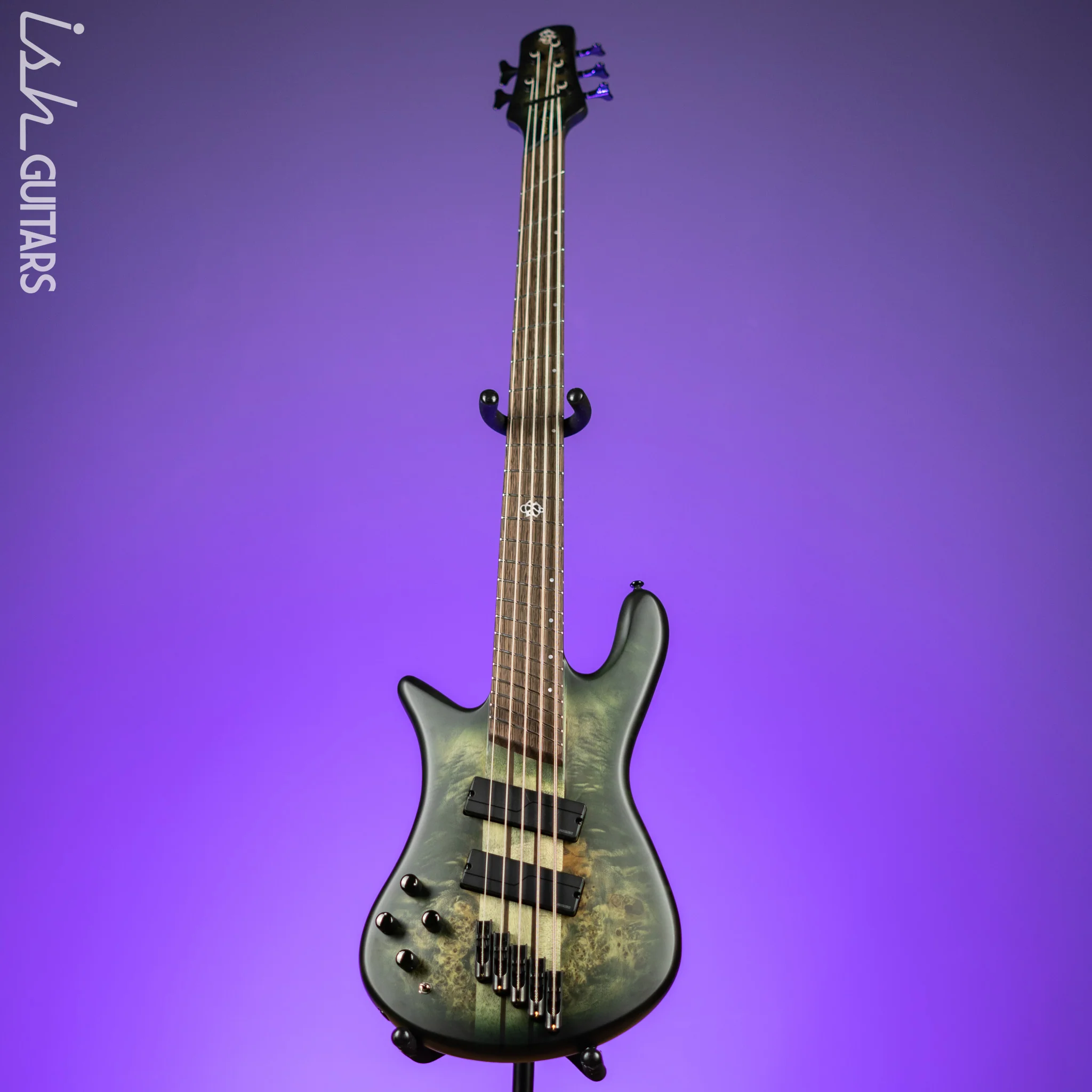Spector NS Dimension Multi-Scale Left-Handed 5-String Bass Haunted Moss Matte - Image 2