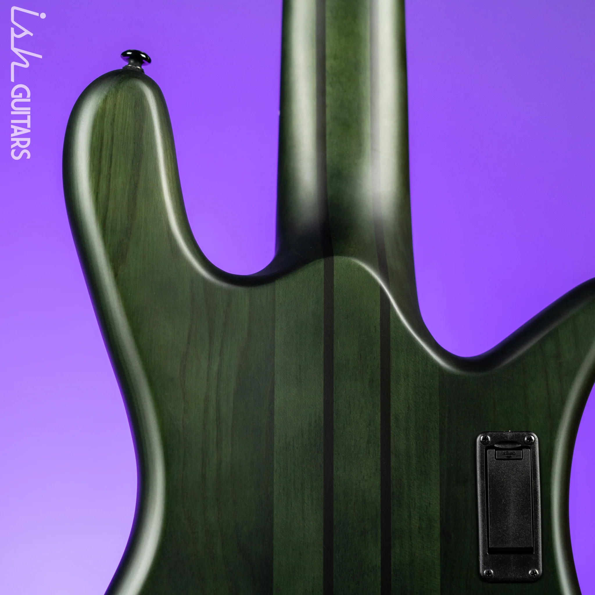 Spector NS Dimension Multi-Scale Left-Handed 5-String Bass Haunted Moss Matte - Image 8