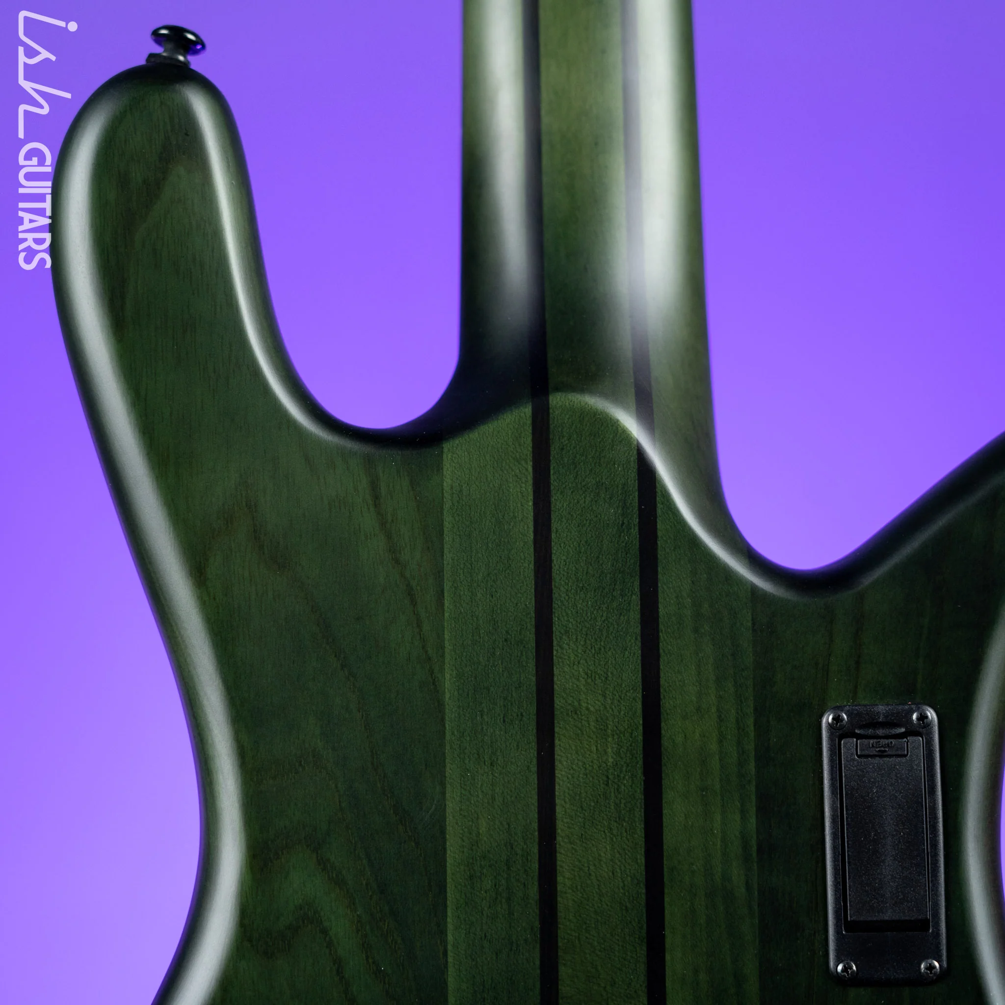 Spector NS Dimension Multi-Scale Left-Handed 5-String Bass Haunted Moss Matte B-Stock - Image 10