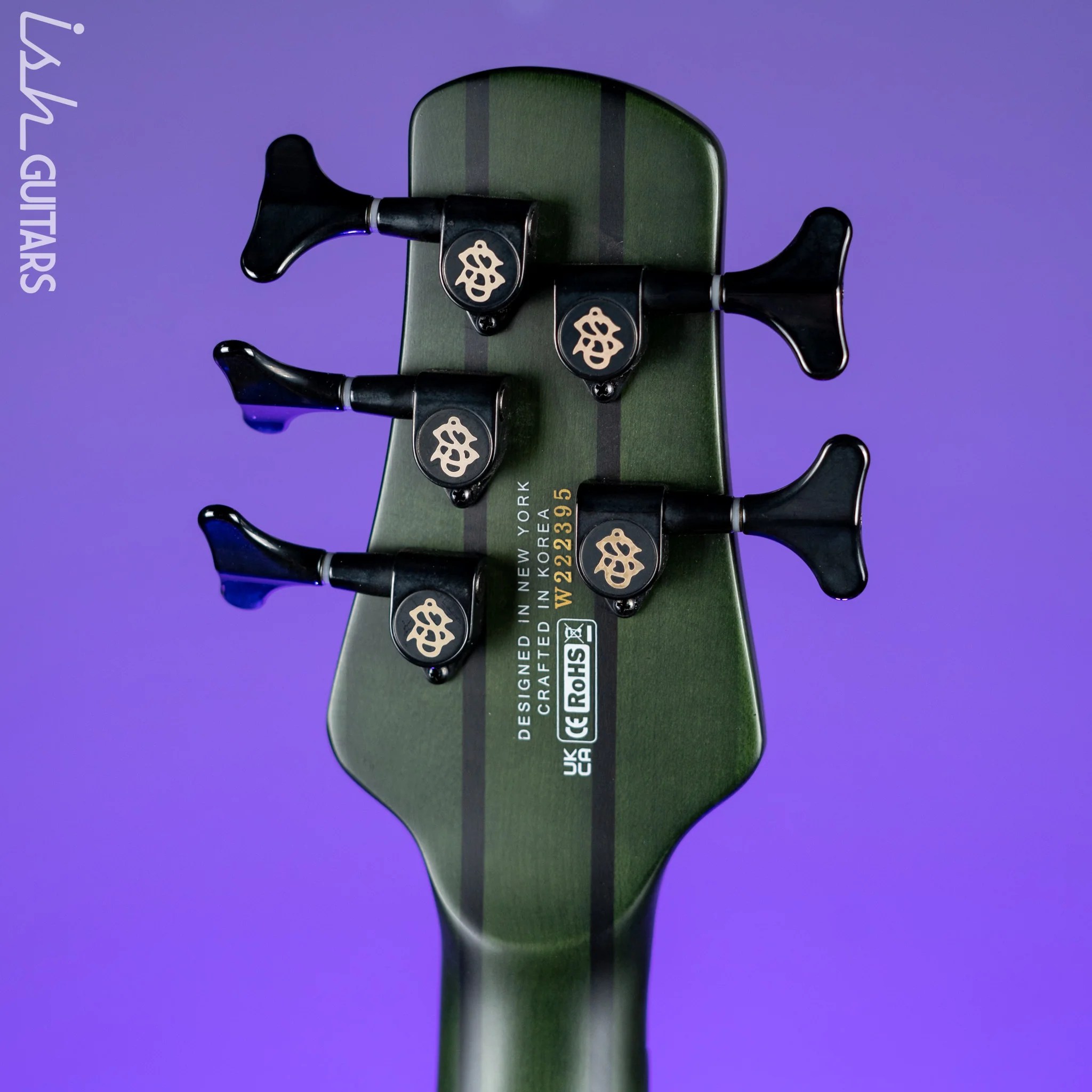 Spector NS Dimension Multi-Scale Left-Handed 5-String Bass Haunted Moss Matte B-Stock - Image 12