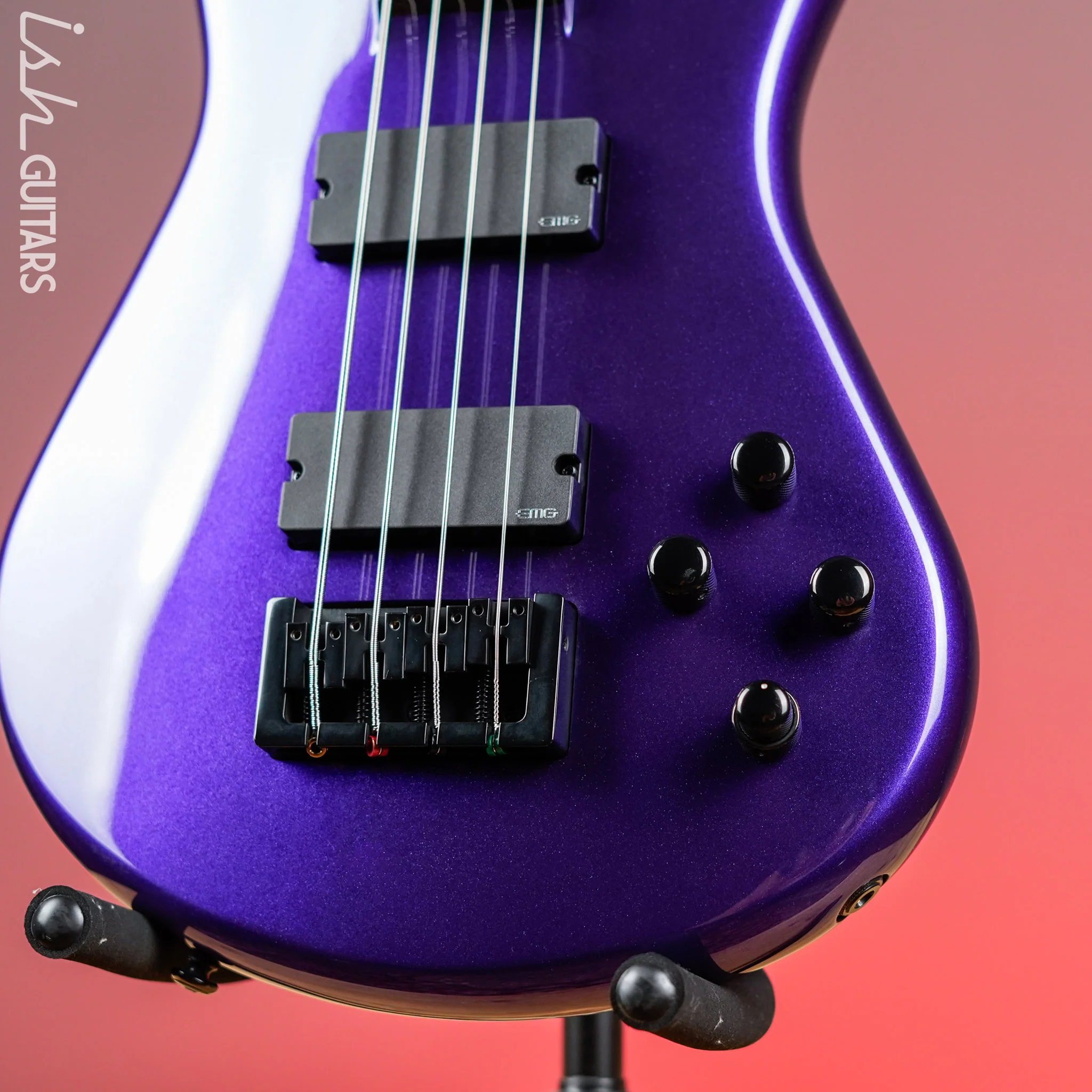 Spector NS Ethos 4 HP Bass Plum Crazy Demo - Image 4