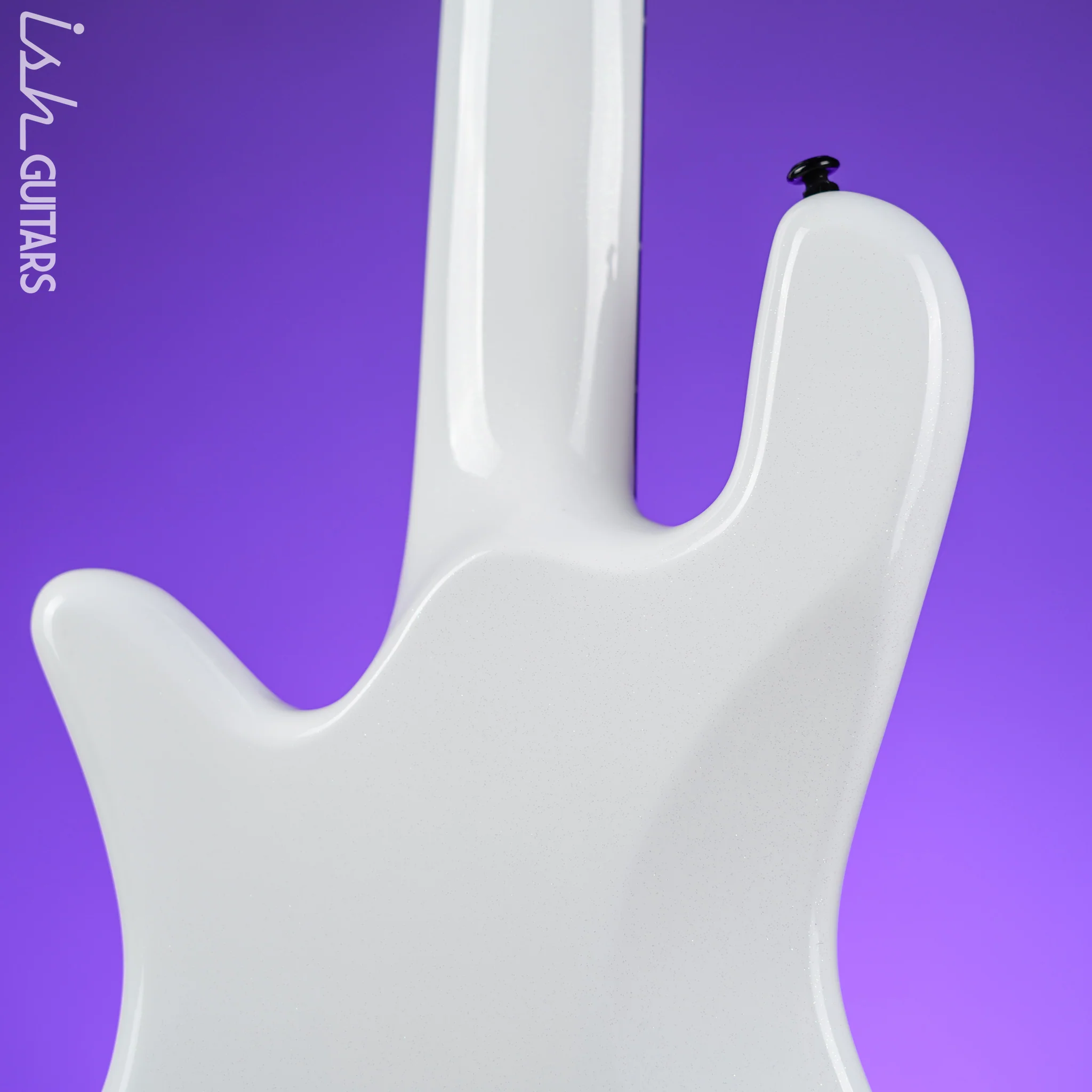 Spector NS Ethos 5 HP Bass Solid White Gloss Demo - Image 8