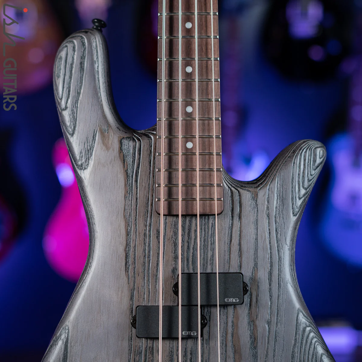 Spector NS Pulse 4 Carbon Series Charcoal Grey Demo - Image 3