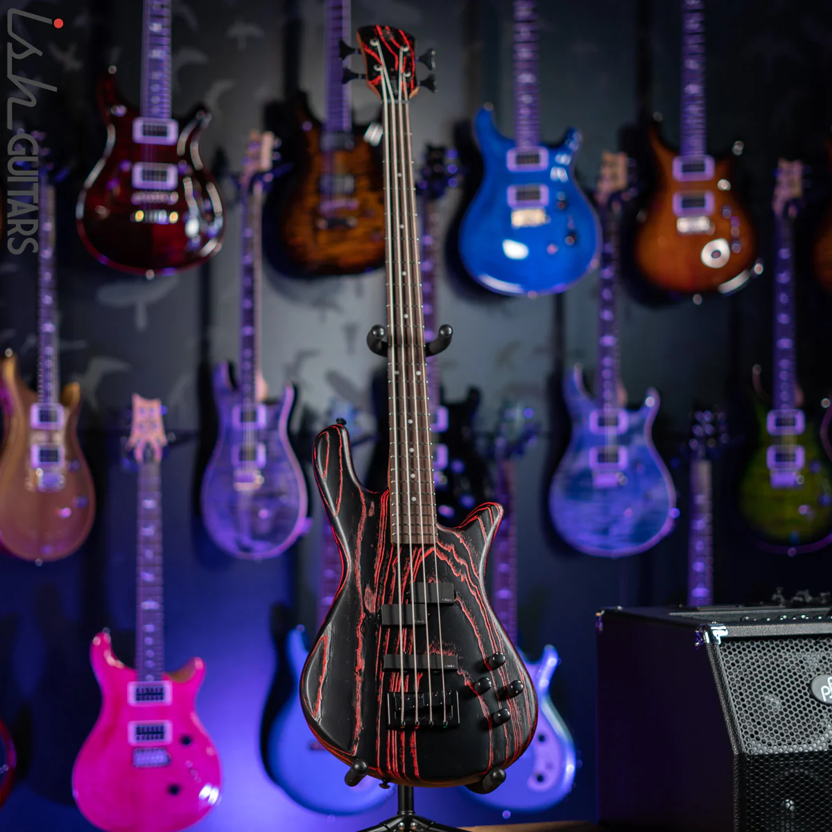 Spector NS Pulse 4 Carbon Series Cinder Red - Image 2