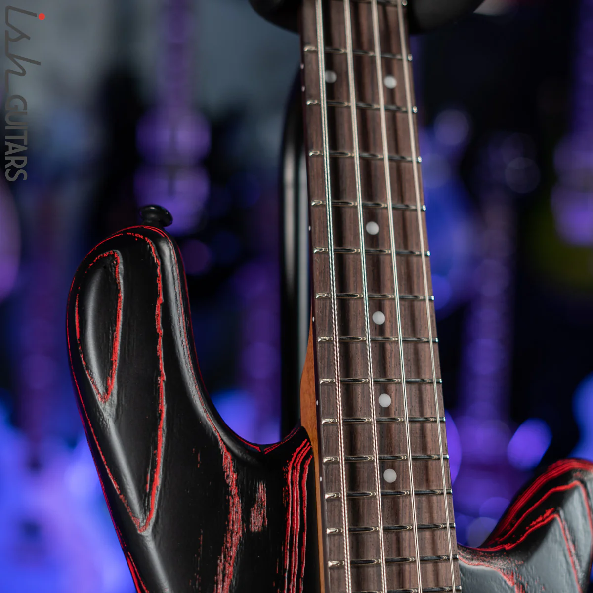 Spector NS Pulse 4 Carbon Series Cinder Red - Image 5