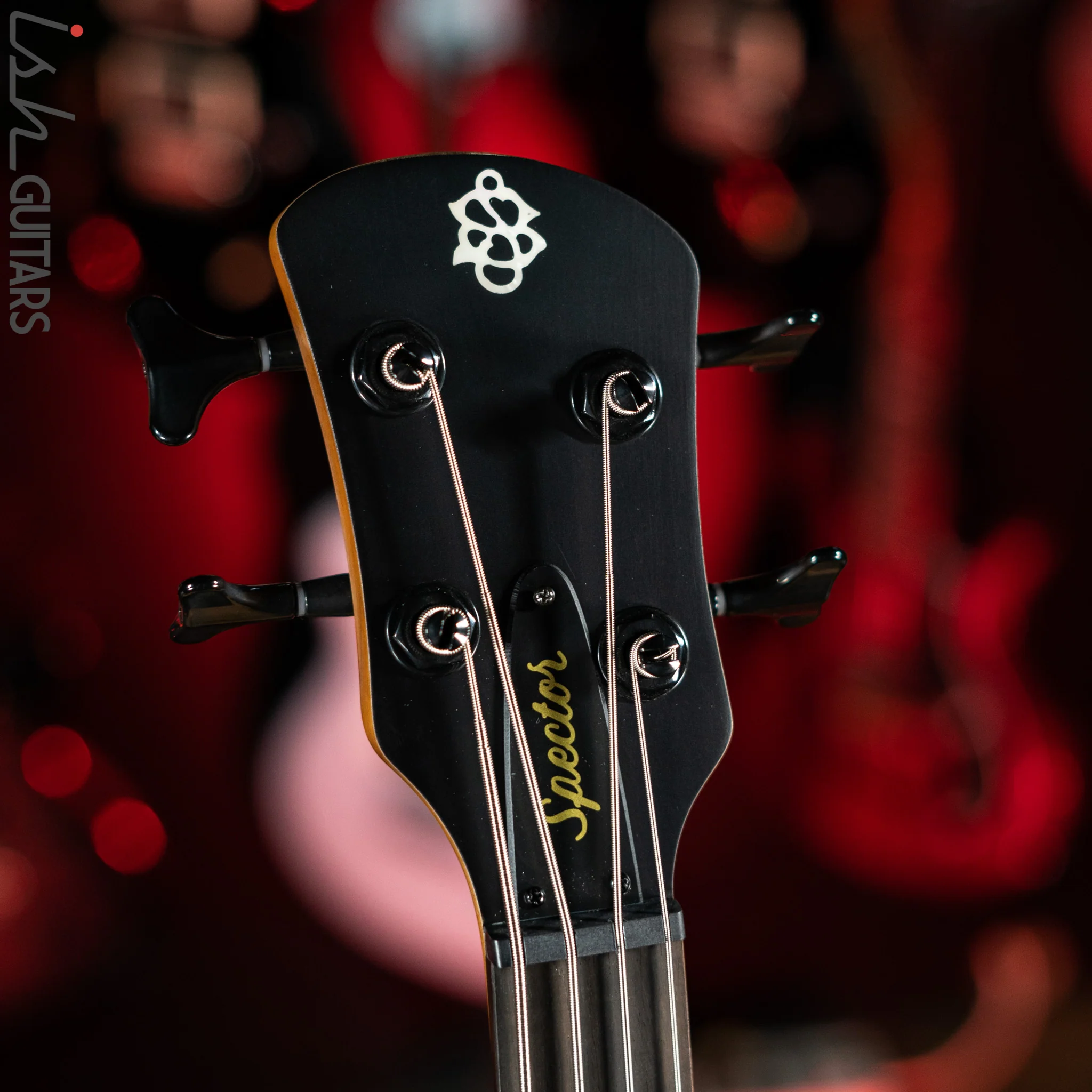 Spector NS Pulse II 4-String Bass Black Stain Matte Demo - Image 6