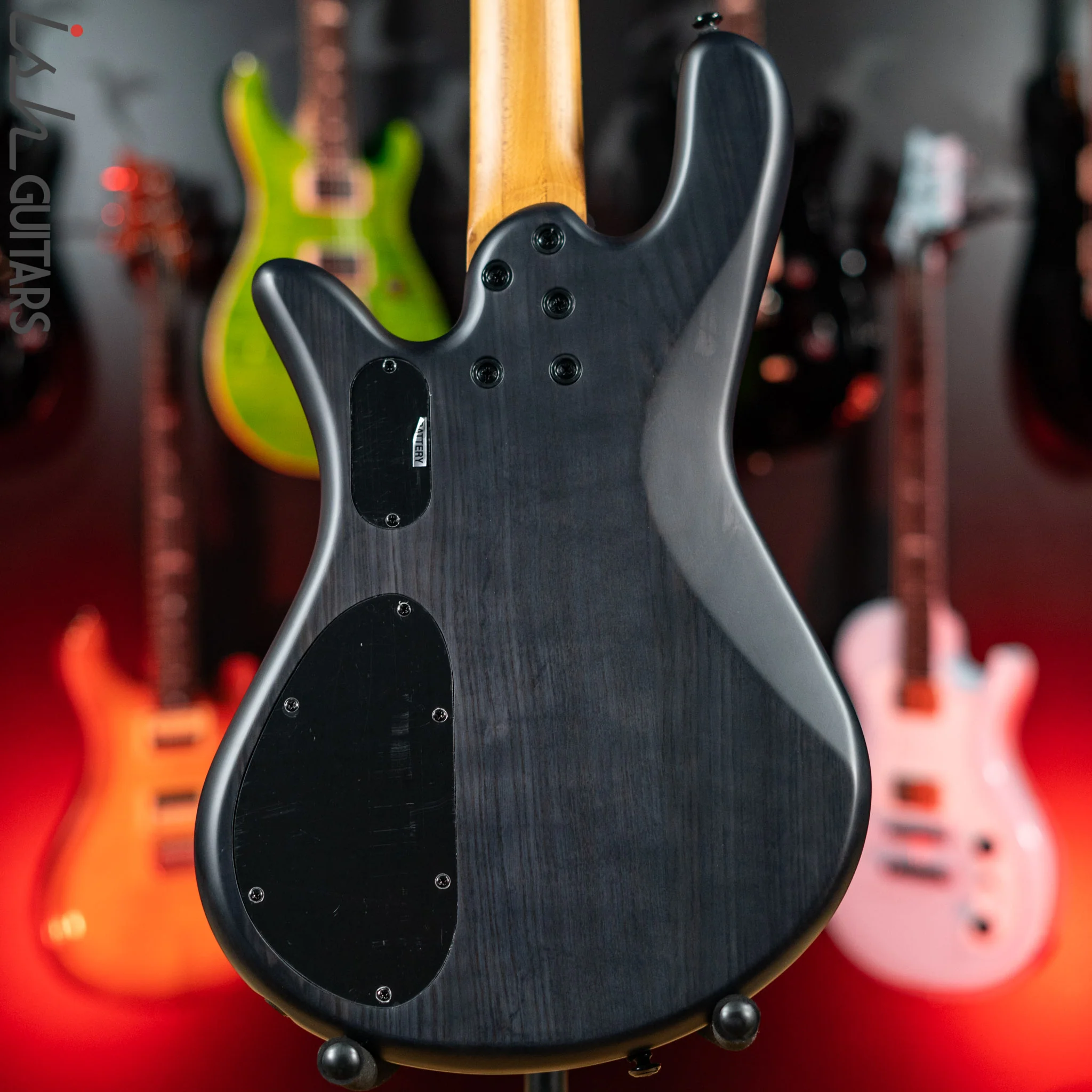 Spector NS Pulse II 4-String Bass Black Stain Matte Demo - Image 8