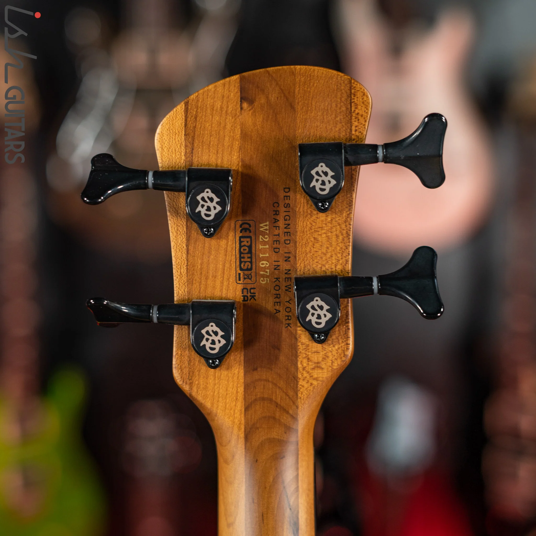 Spector NS Pulse II 4-String Bass Black Stain Matte - Image 11