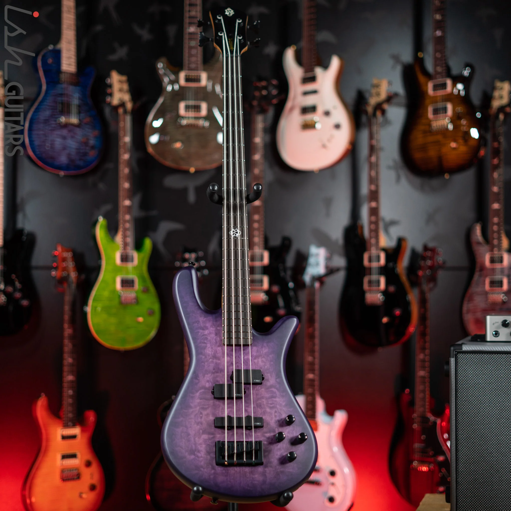 Spector NS Pulse II 4-String Bass Ultra Violet Matte Demo - Image 2