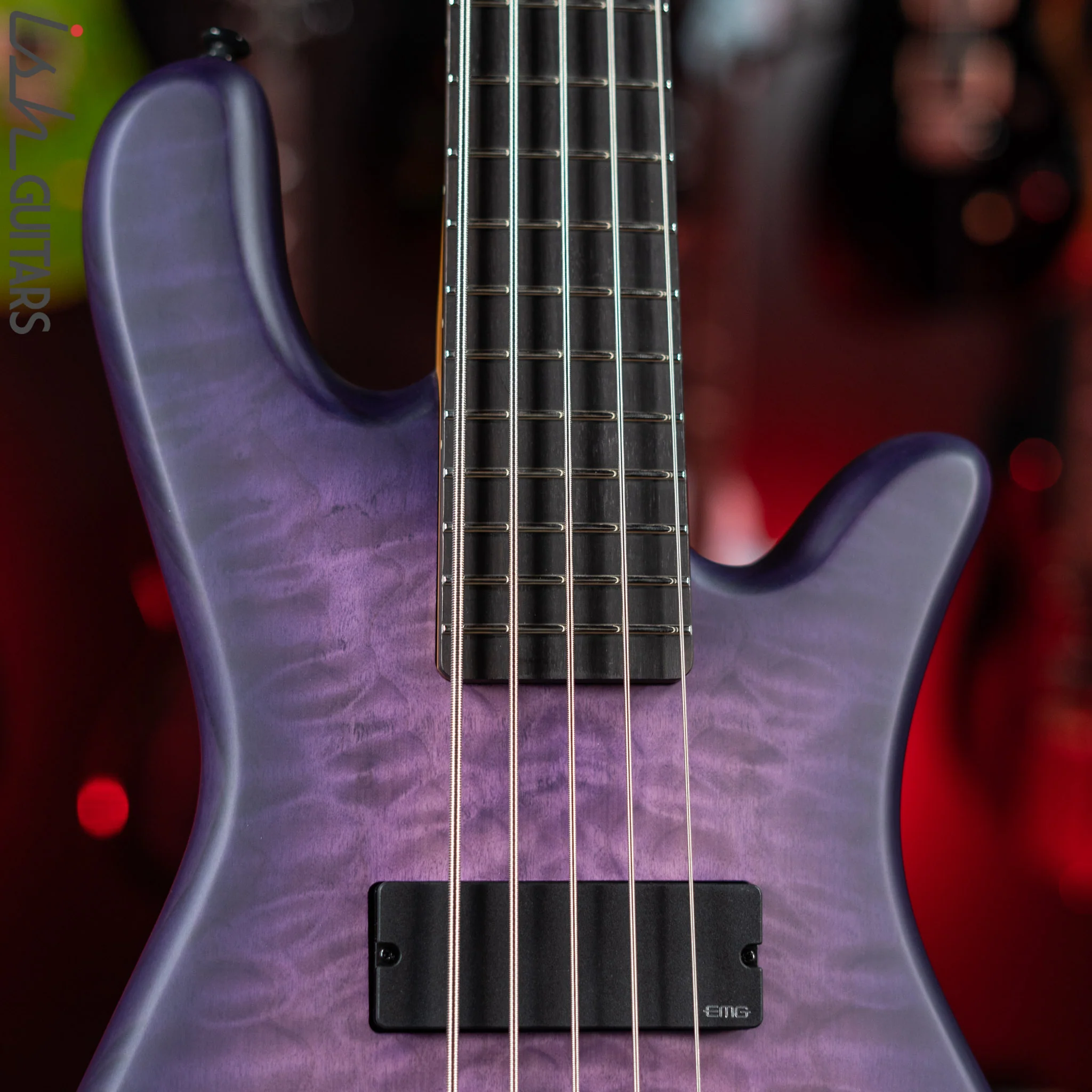 Spector NS Pulse II 5-String Bass Ultra Violet Matte Demo - Image 3
