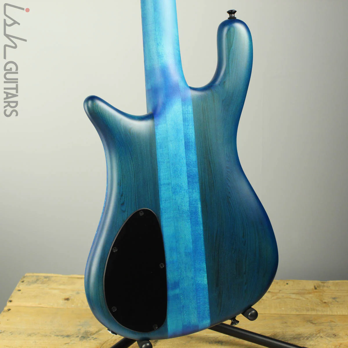 2018 Spector NS-2 Ish Limited Buckeye Burl Coral Blue Bass - Image 10