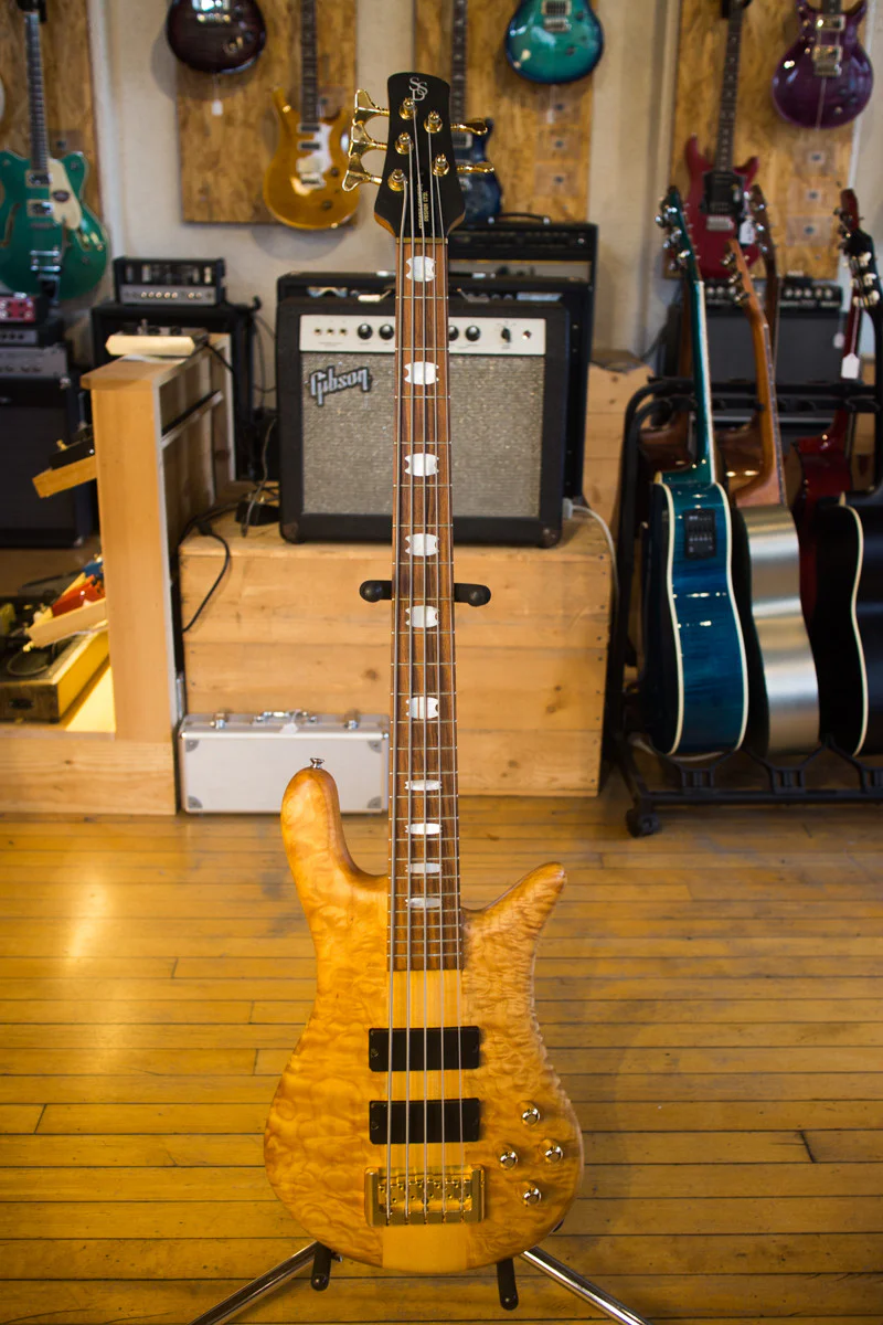 Spector SSD NS-5 1993 Solid Quilted Maple Natural - Image 2