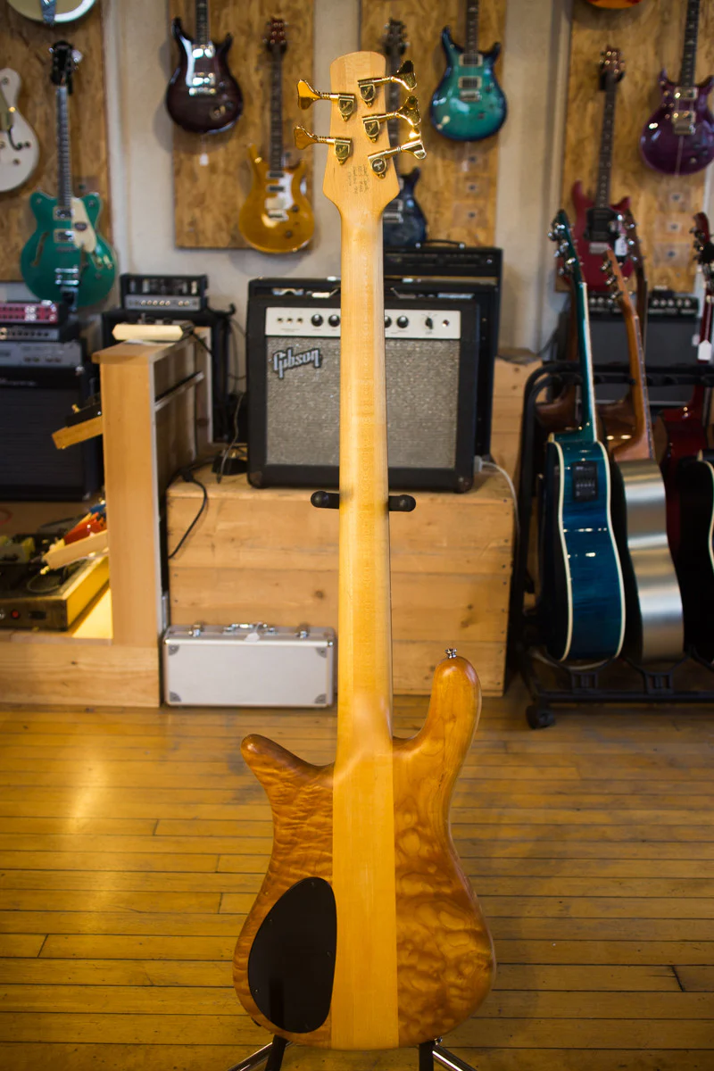 Spector SSD NS-5 1993 Solid Quilted Maple Natural - Image 8