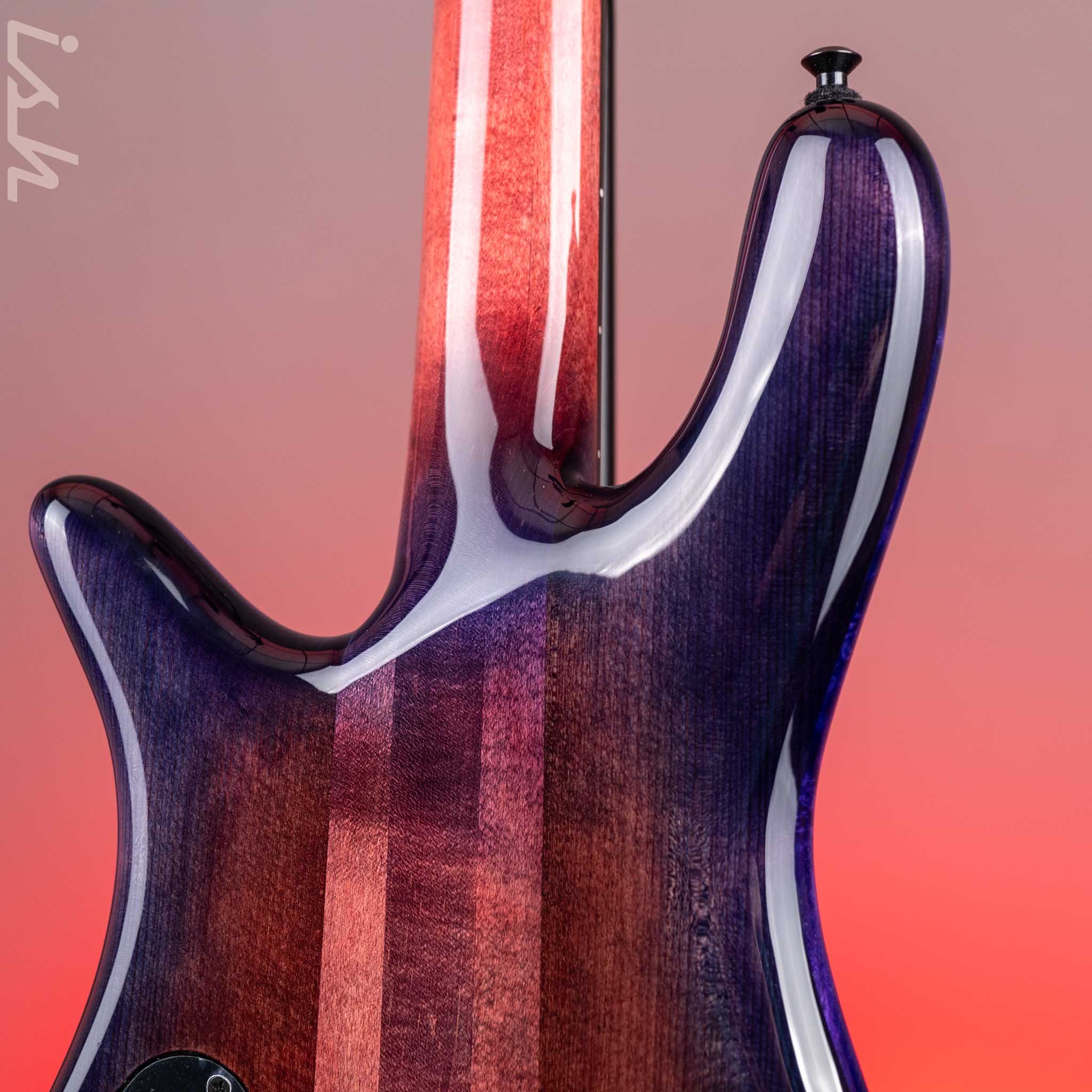Spector USA NS-2 4-String Bass Black Cherry Purple Reverse Burst - Image 10
