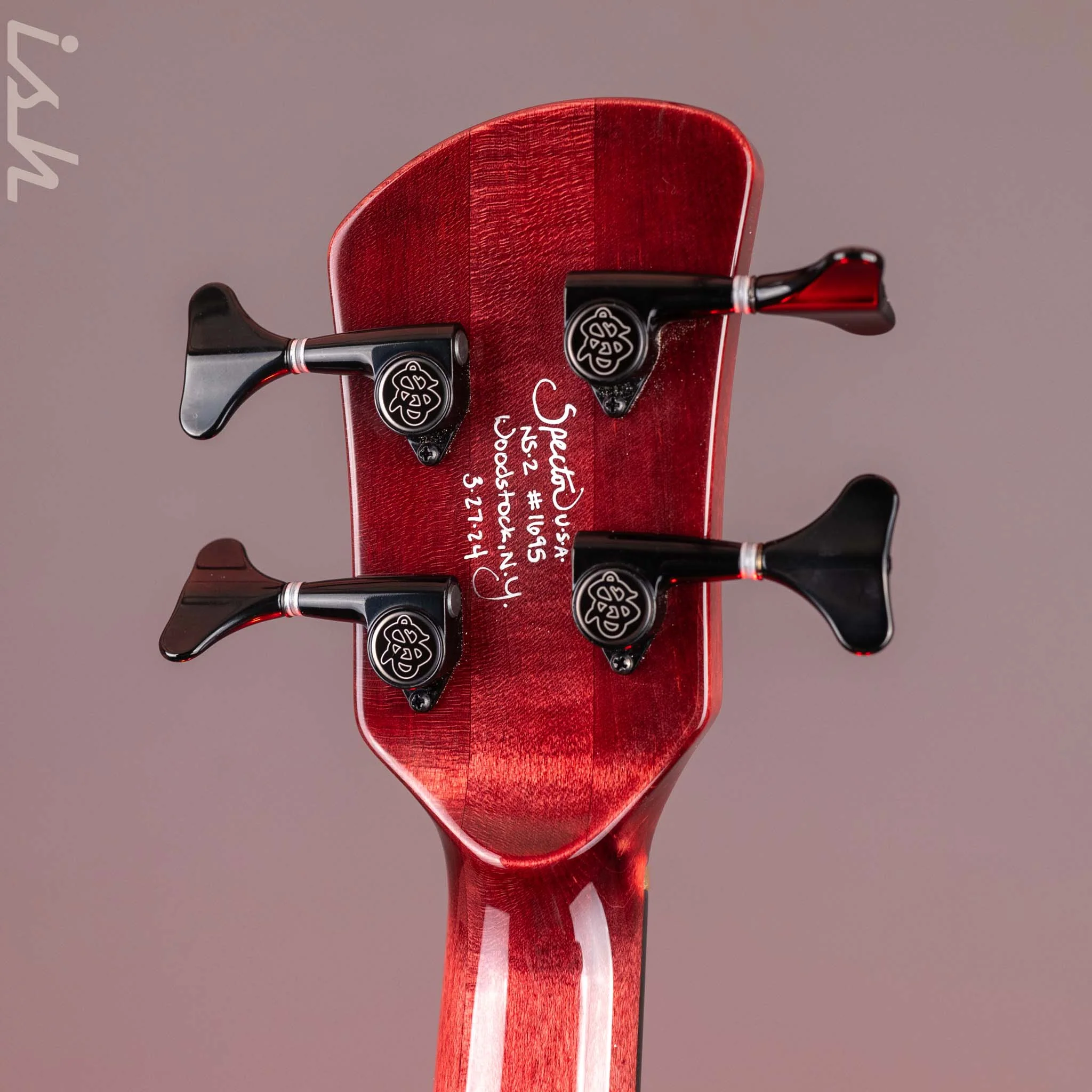 Spector USA NS-2 4-String Bass Black Cherry Purple Reverse Burst - Image 12