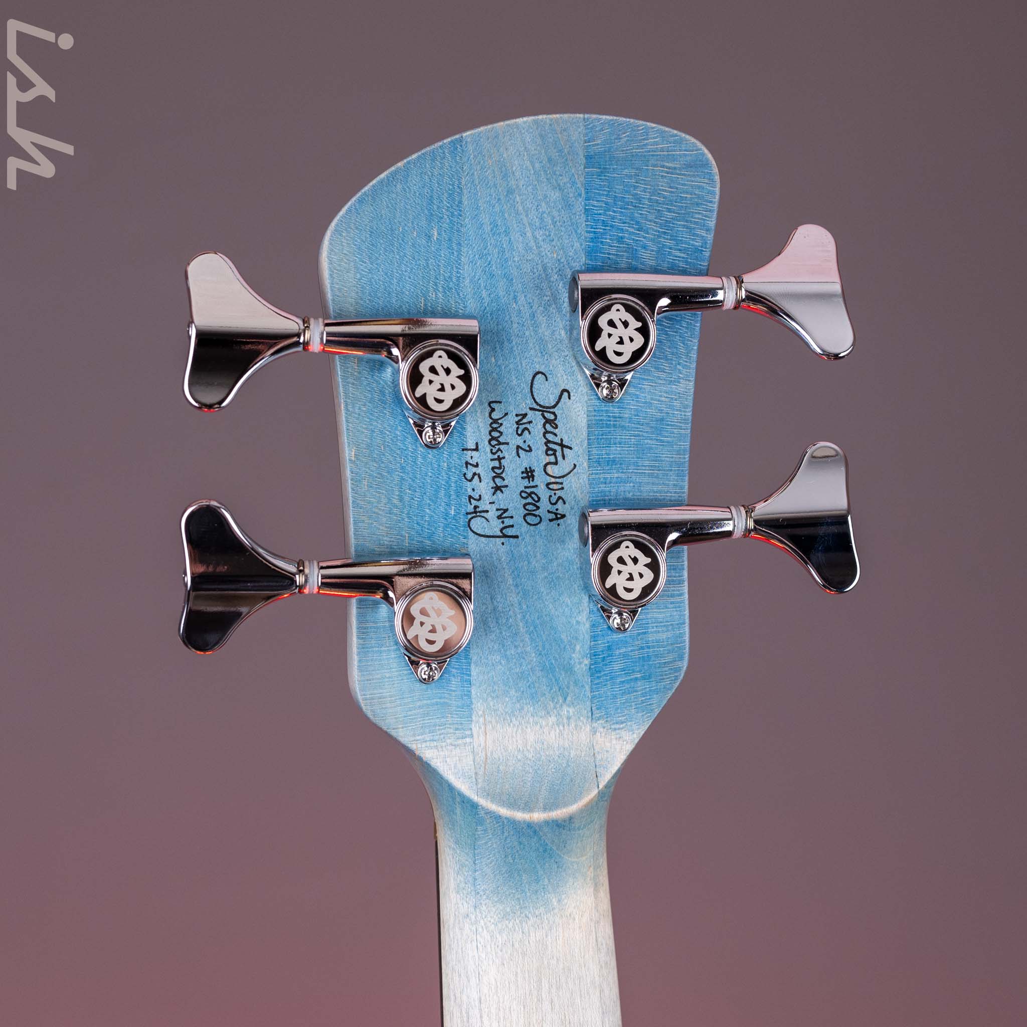 Spector USA NS-2 4-String Bass Blue Silver Burst - Image 10