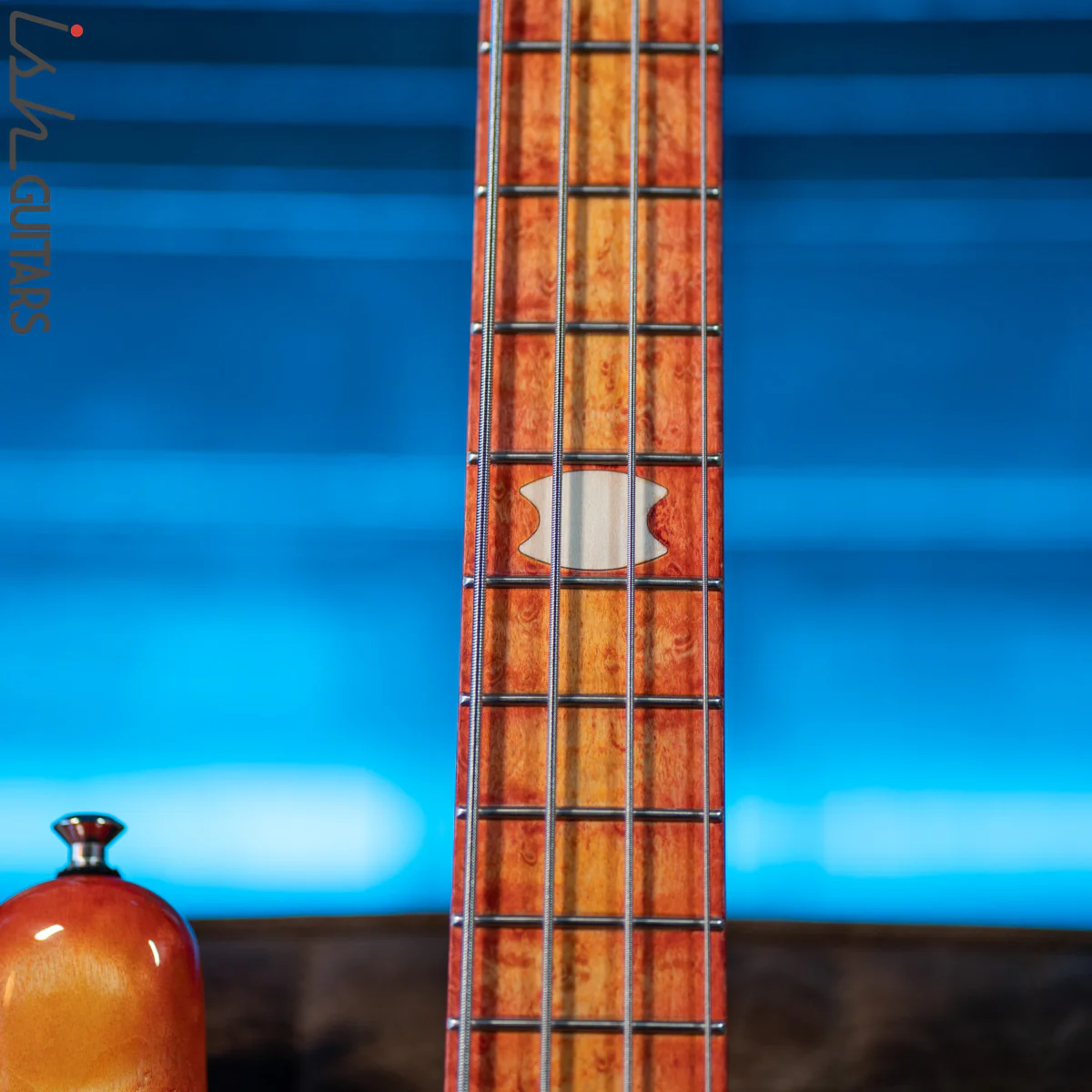 Spector USA NS-2 Ish Exclusive Blood Orange Burst Quilt Maple Store Demo - Image 5