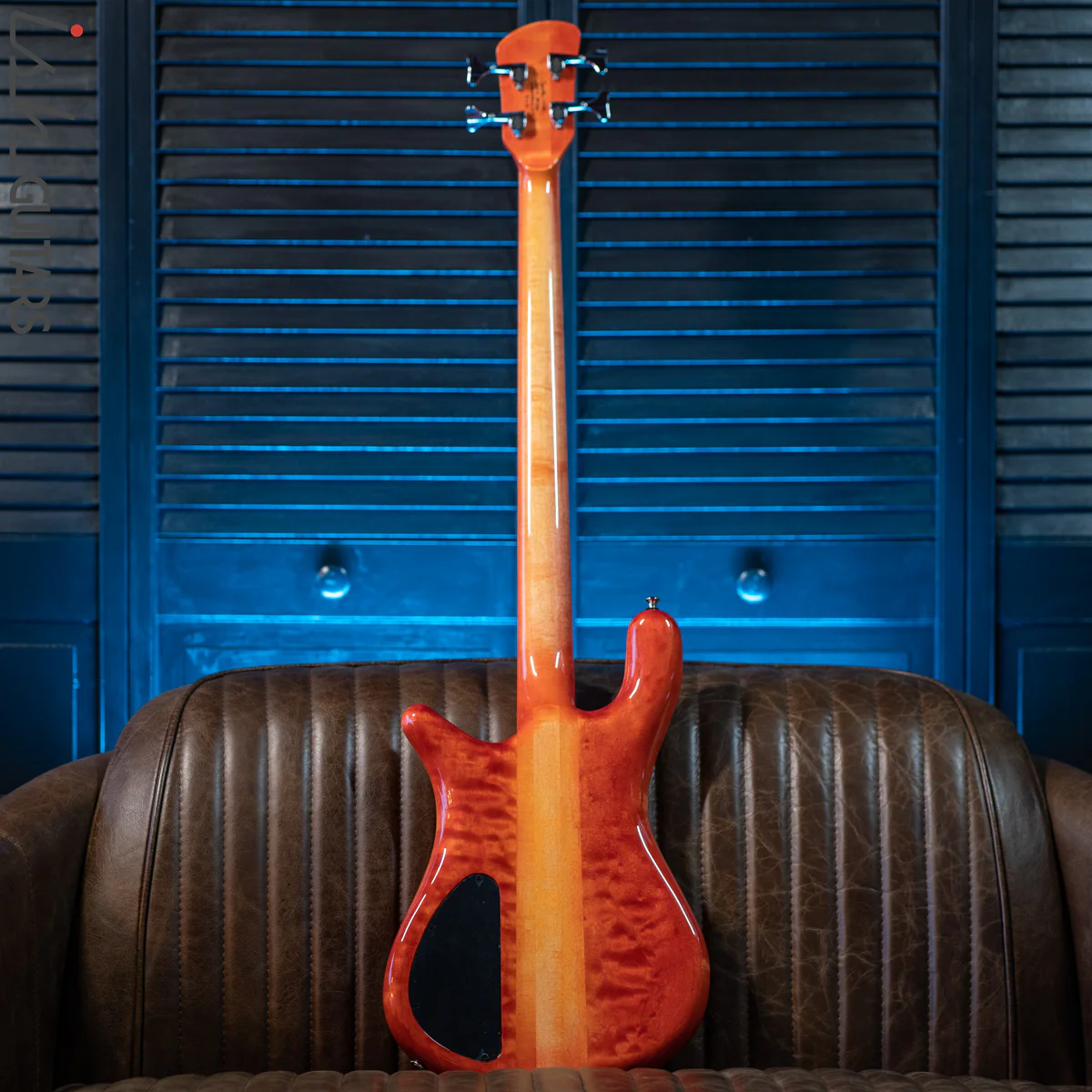 Spector USA NS-2 Ish Exclusive Blood Orange Burst Quilt Maple Store Demo - Image 7