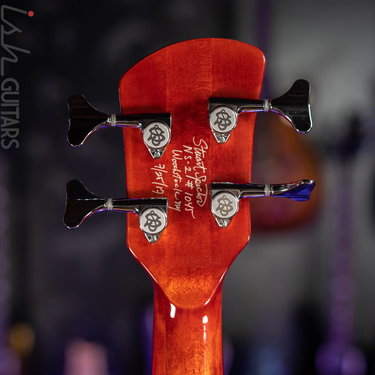 2017 Spector USA NS-2 Quilt Maple Inferno - Image 11