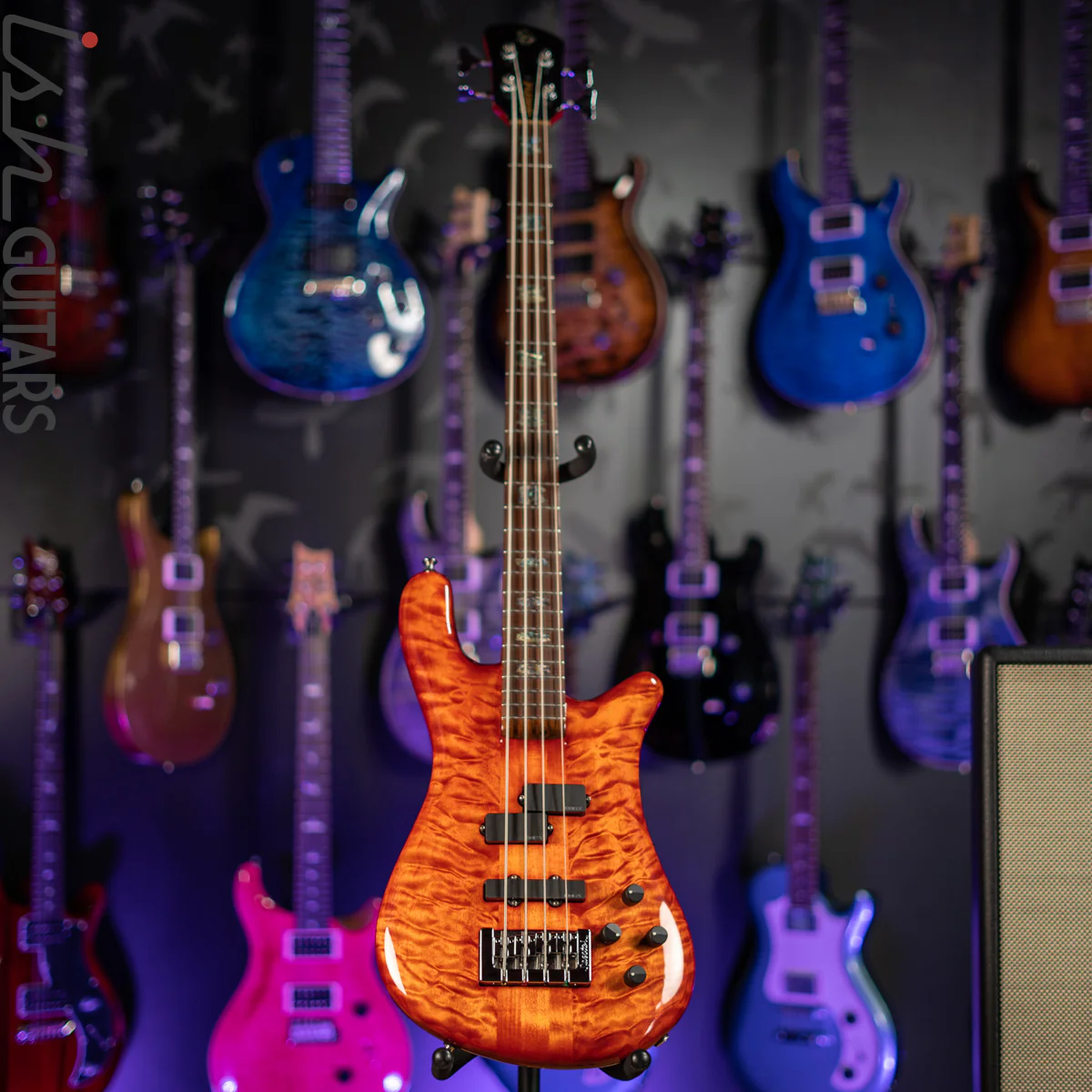 2017 Spector USA NS-2 Quilt Maple Inferno - Image 2