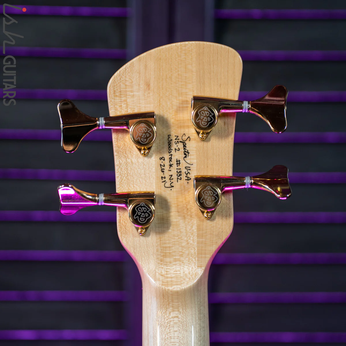 Spector USA NS-2 Redwood Burl Natural - Image 12