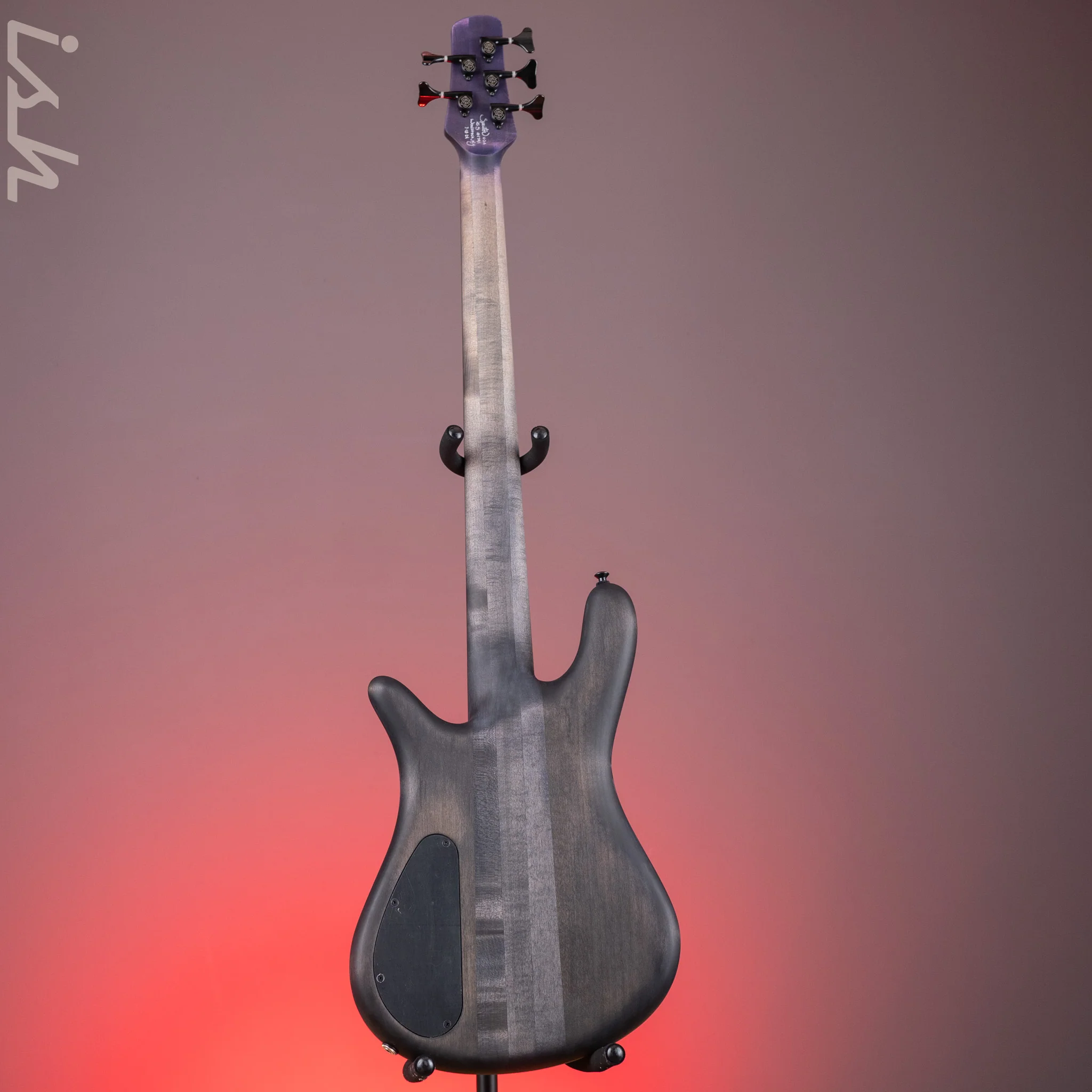 Spector USA NS-5 5-String Bass Black Hole Custom Finish - Image 6