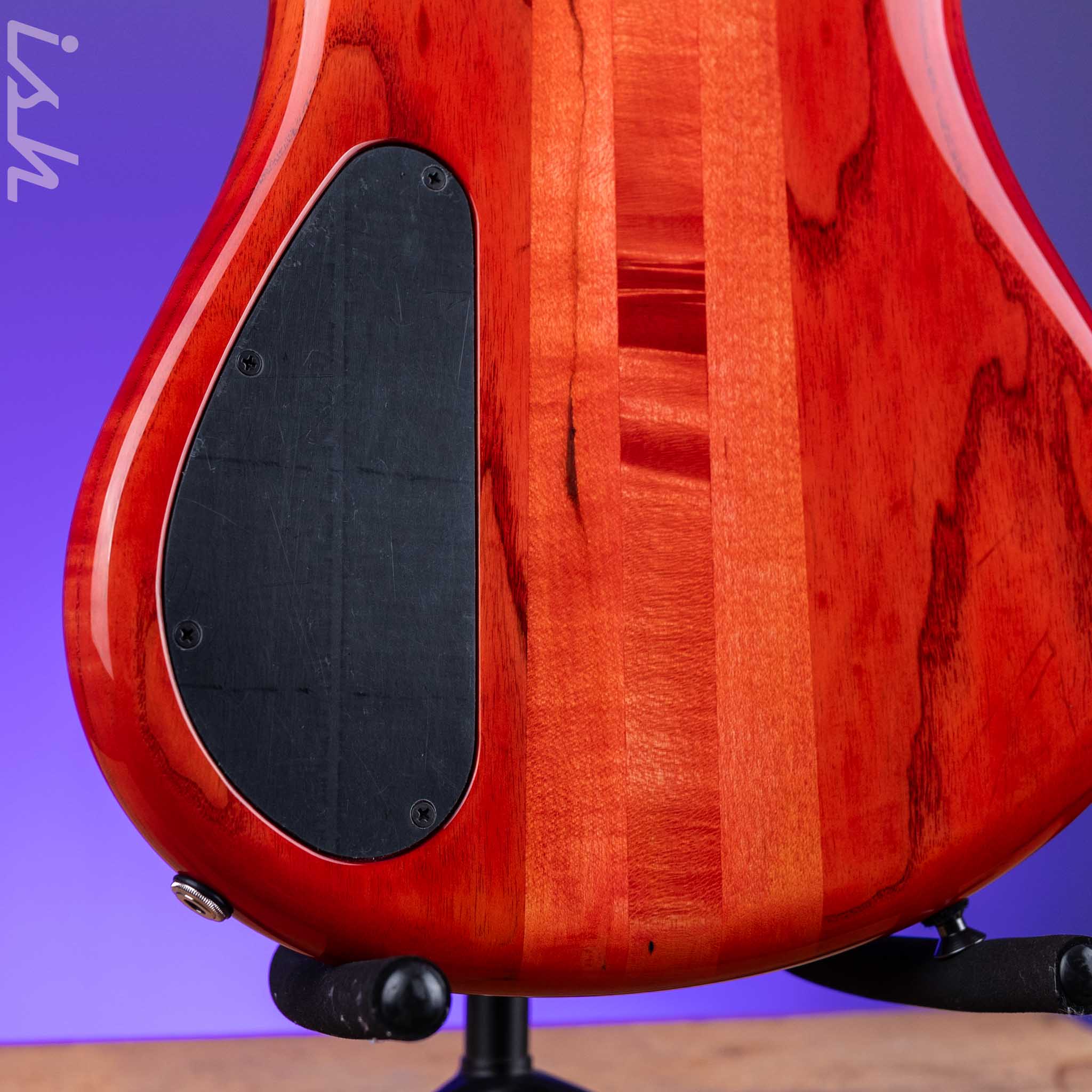 Spector USA NS-5 5-String Bass Inferno Red Custom Finish - Image 9