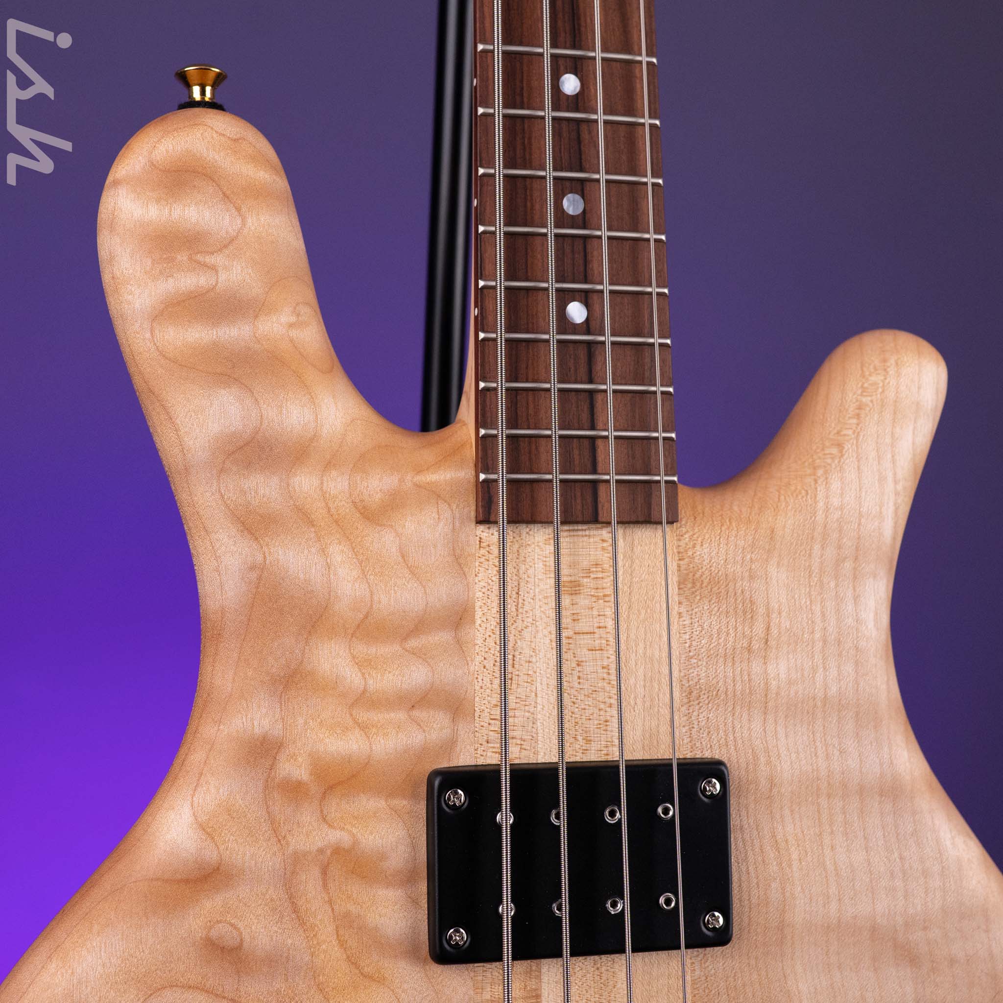 Spector USA SB-1 Reissue Limited Edition Lightly Figured Maple - Image 4