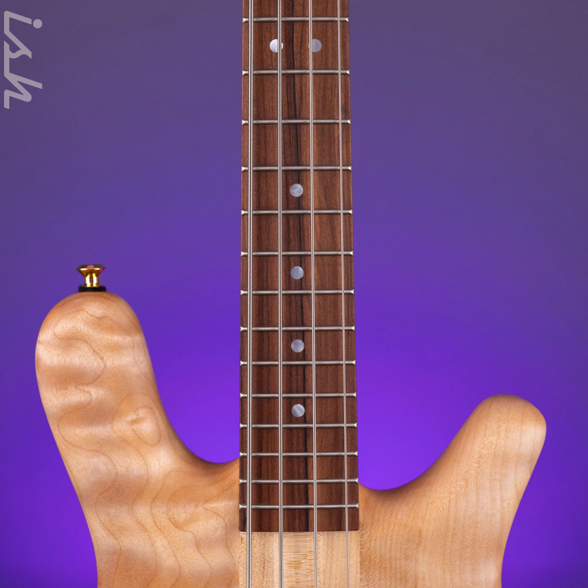 Spector USA SB-1 Reissue Limited Edition Lightly Figured Maple - Image 6