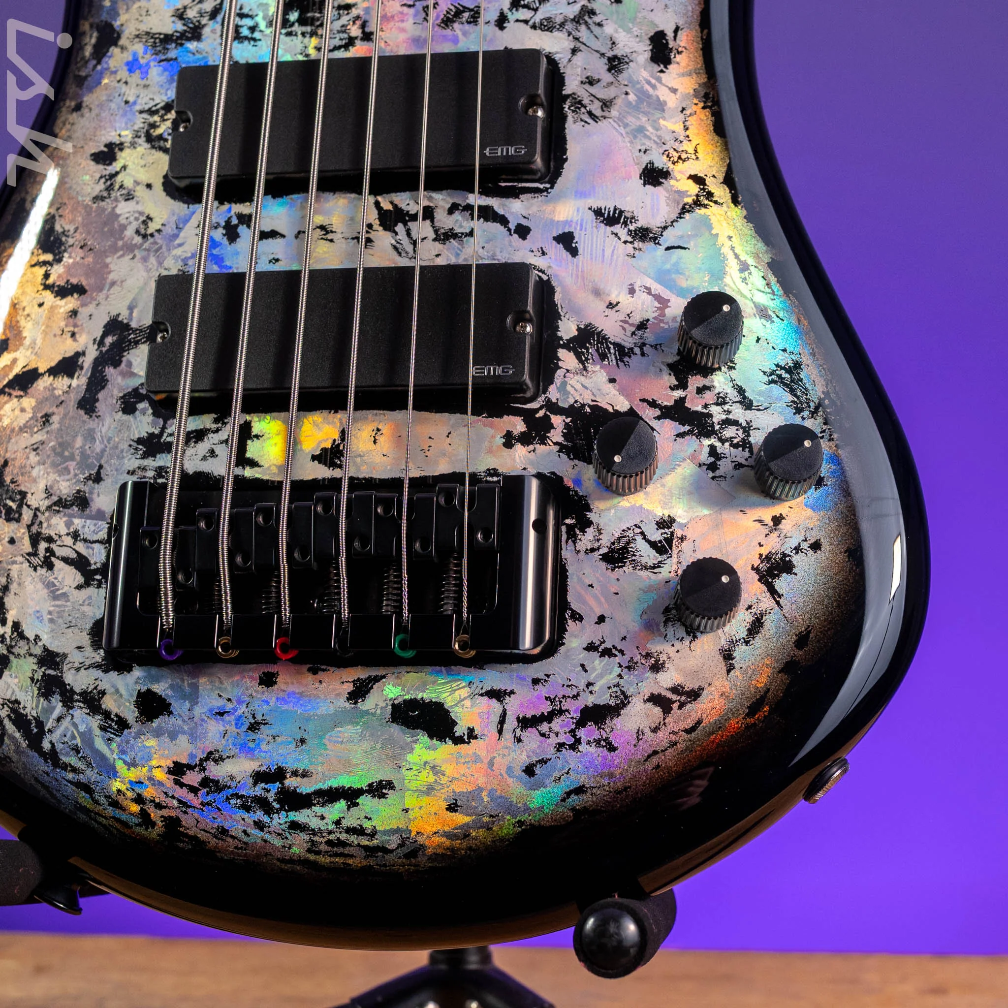 Spector X Ish 15th Anniversary Holoflash Euro Limited Edition 6-String - Image 5