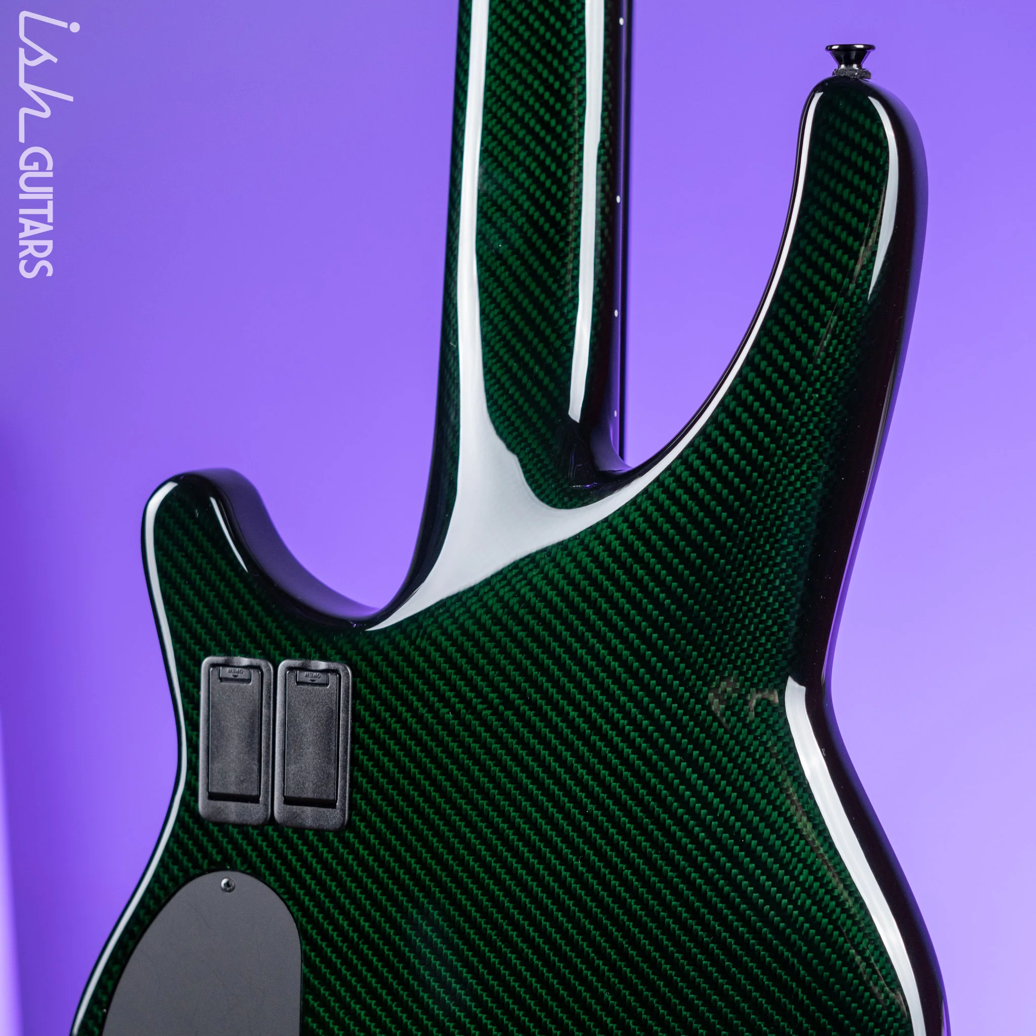 Status Stealth Bass Green Carbon Fiber w/ Green LEDs - Image 11