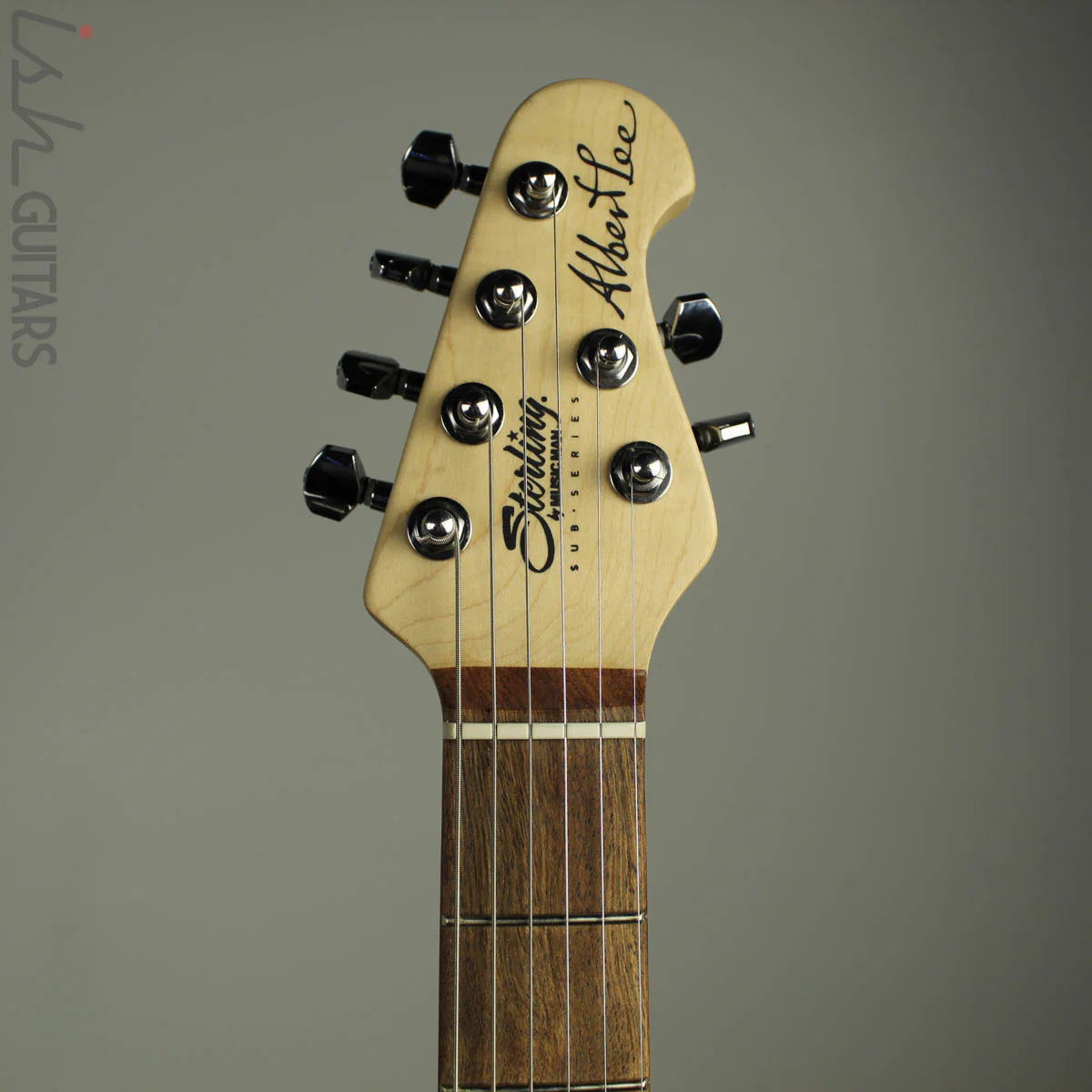 Sterling by Music Man Albert Lee HH Electric Guitar - Daphne Blue - Image 6