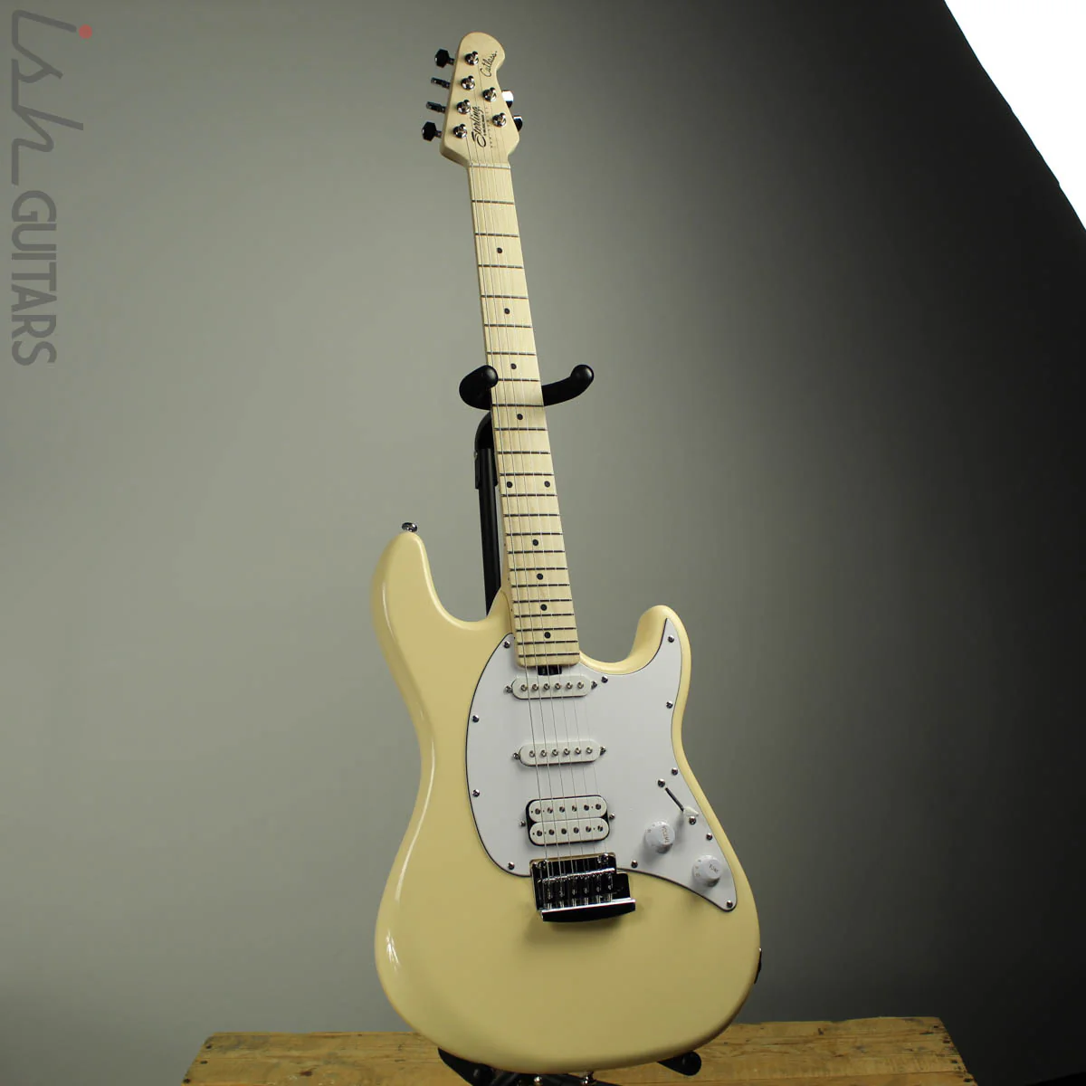 Sterling by Music Man Cutlass HSS Vintage Cream - Image 2