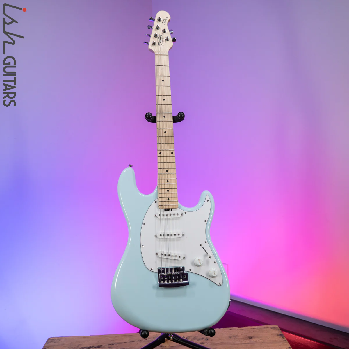 Sterling by Music Man Cutlass SSS Daphne Blue - Image 2
