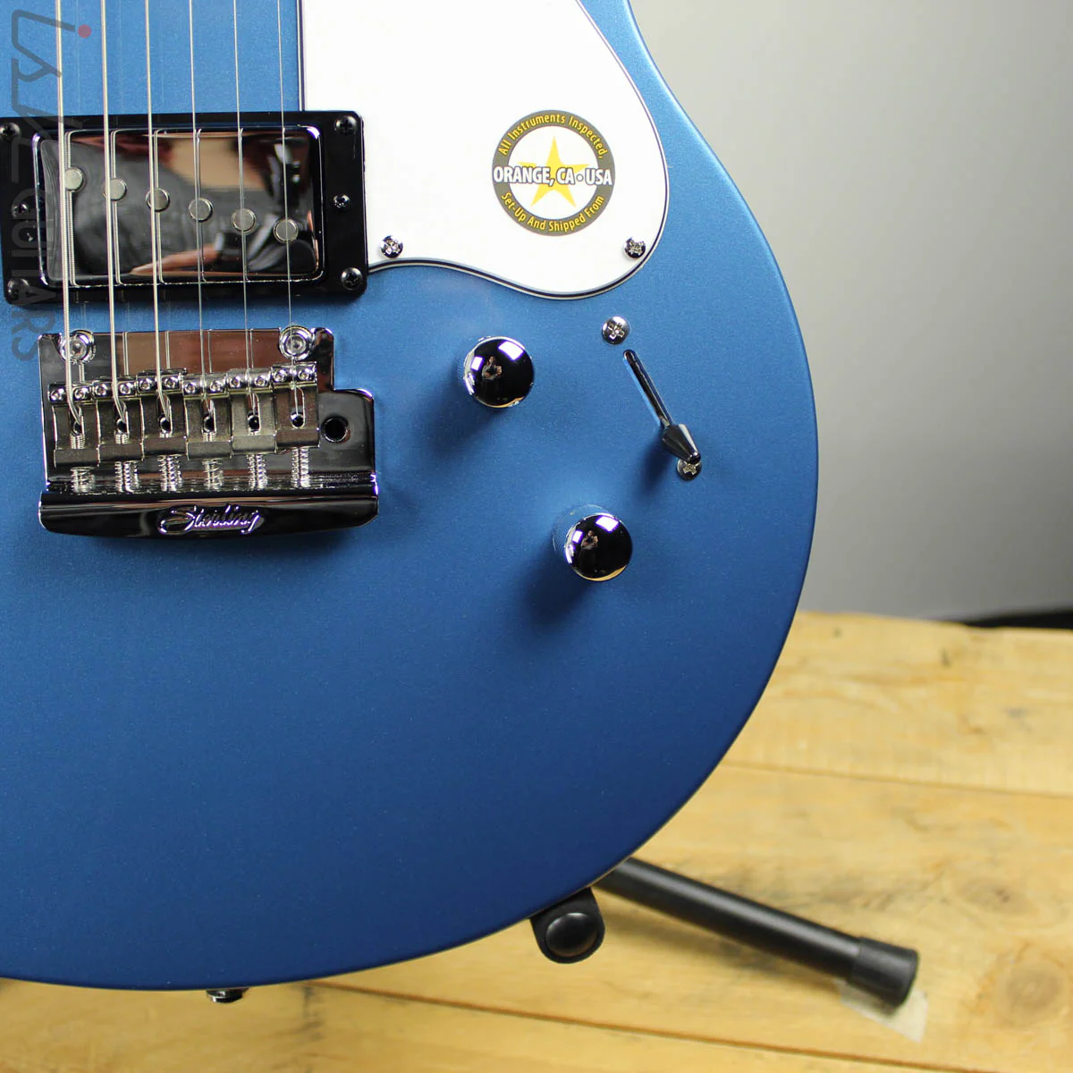 Sterling by Music Man JV60-T Valentine Signature Toluca Lake Blue - Image 3