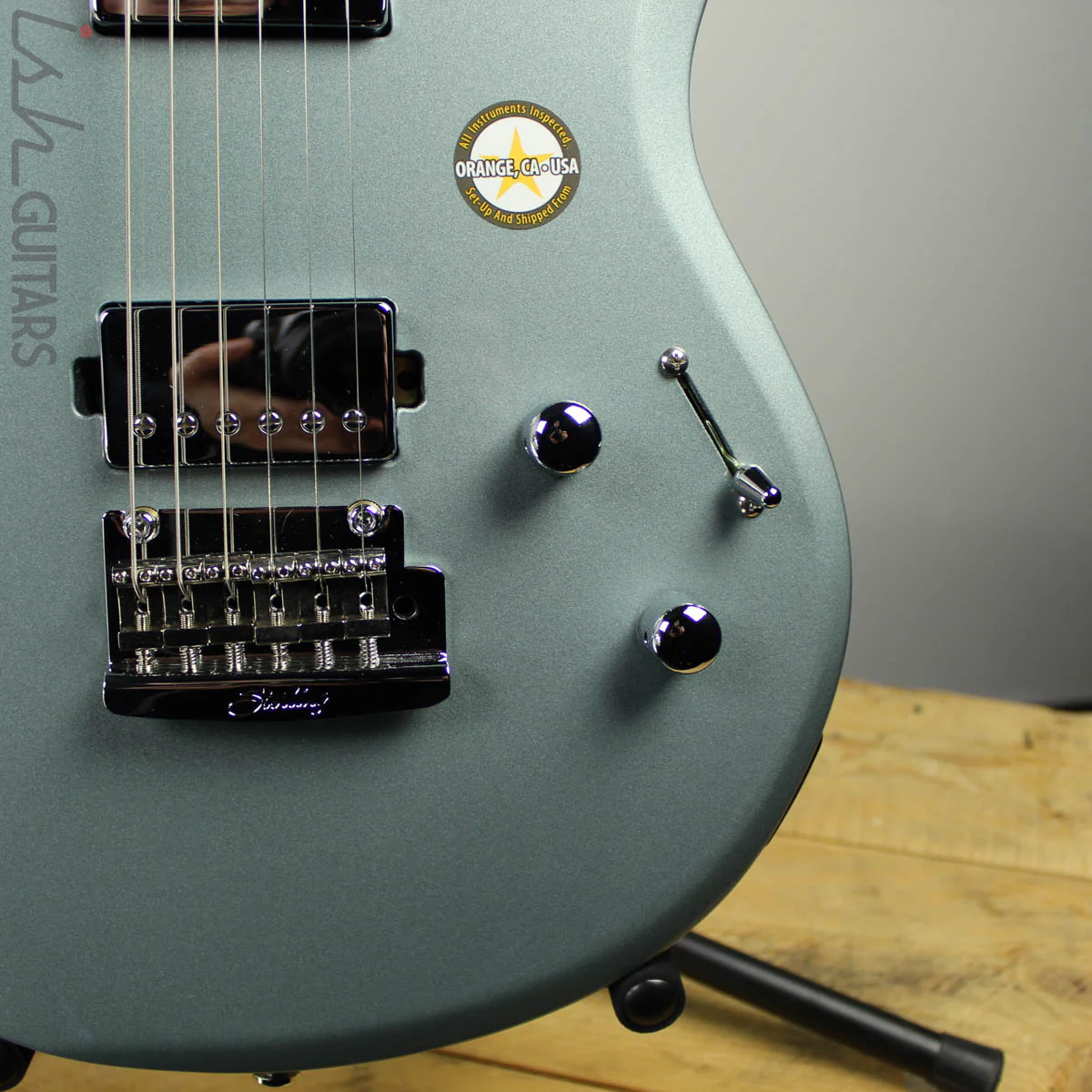 Sterling by Music Man LK100D Steve Lukather Luke Blue - Image 3