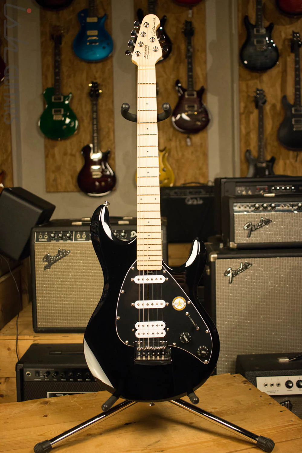 Sterling by Music Man SUB Silo3 Electric Guitar Black - Image 2