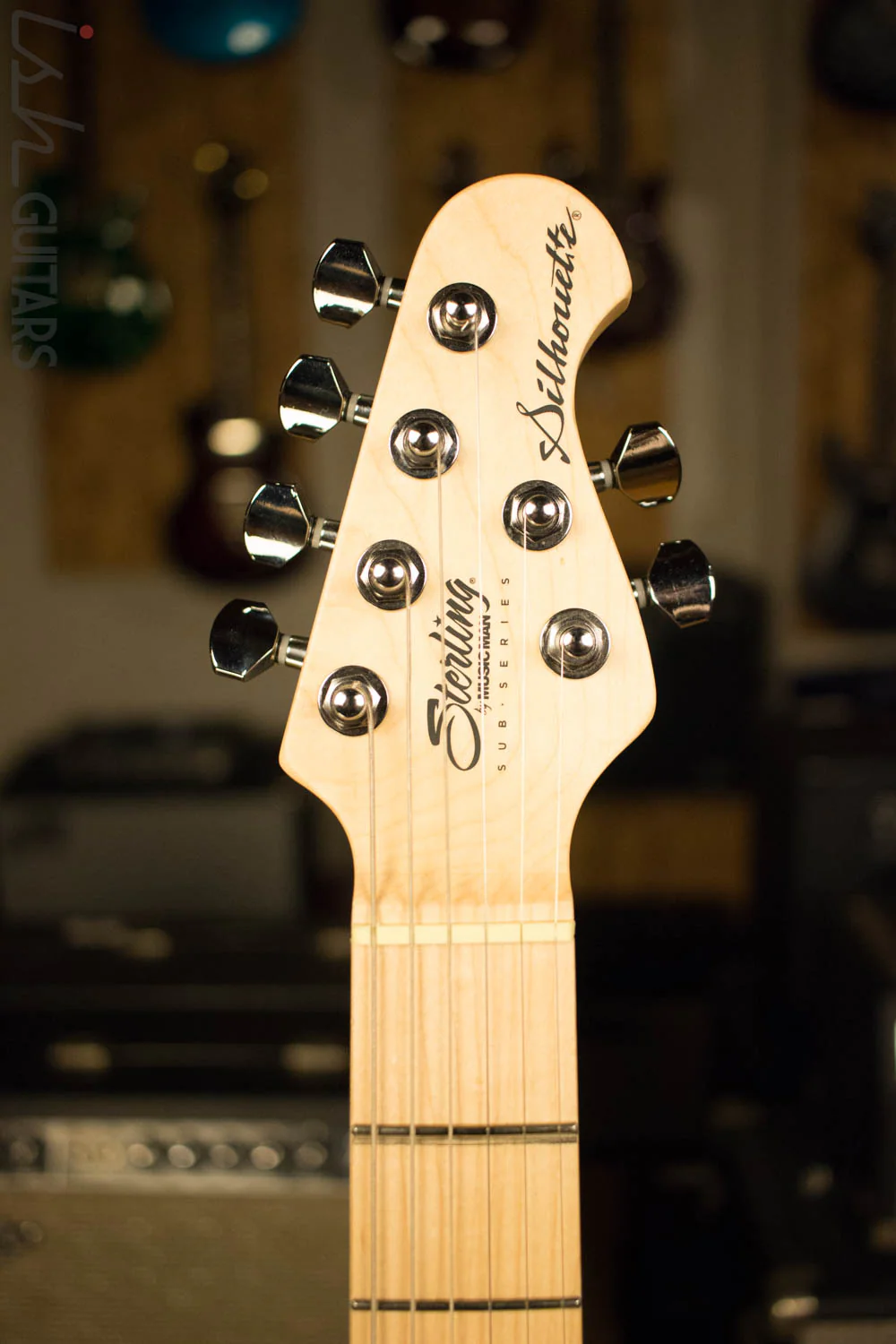 Sterling by Music Man SUB Silo3 Electric Guitar Black - Image 3