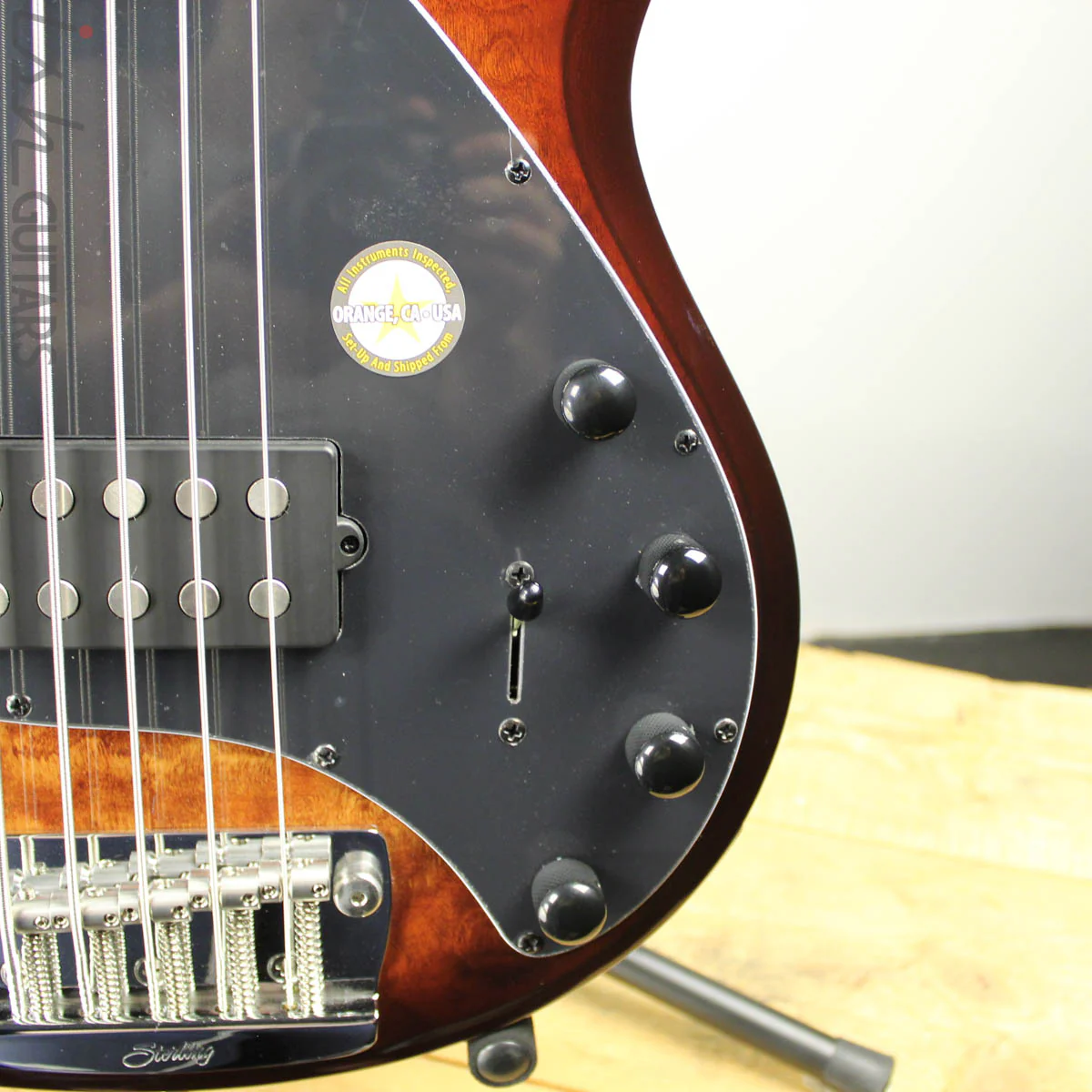 Sterling by Music Man RAY35QM 5-String Island Burst C-Stock - Image 4