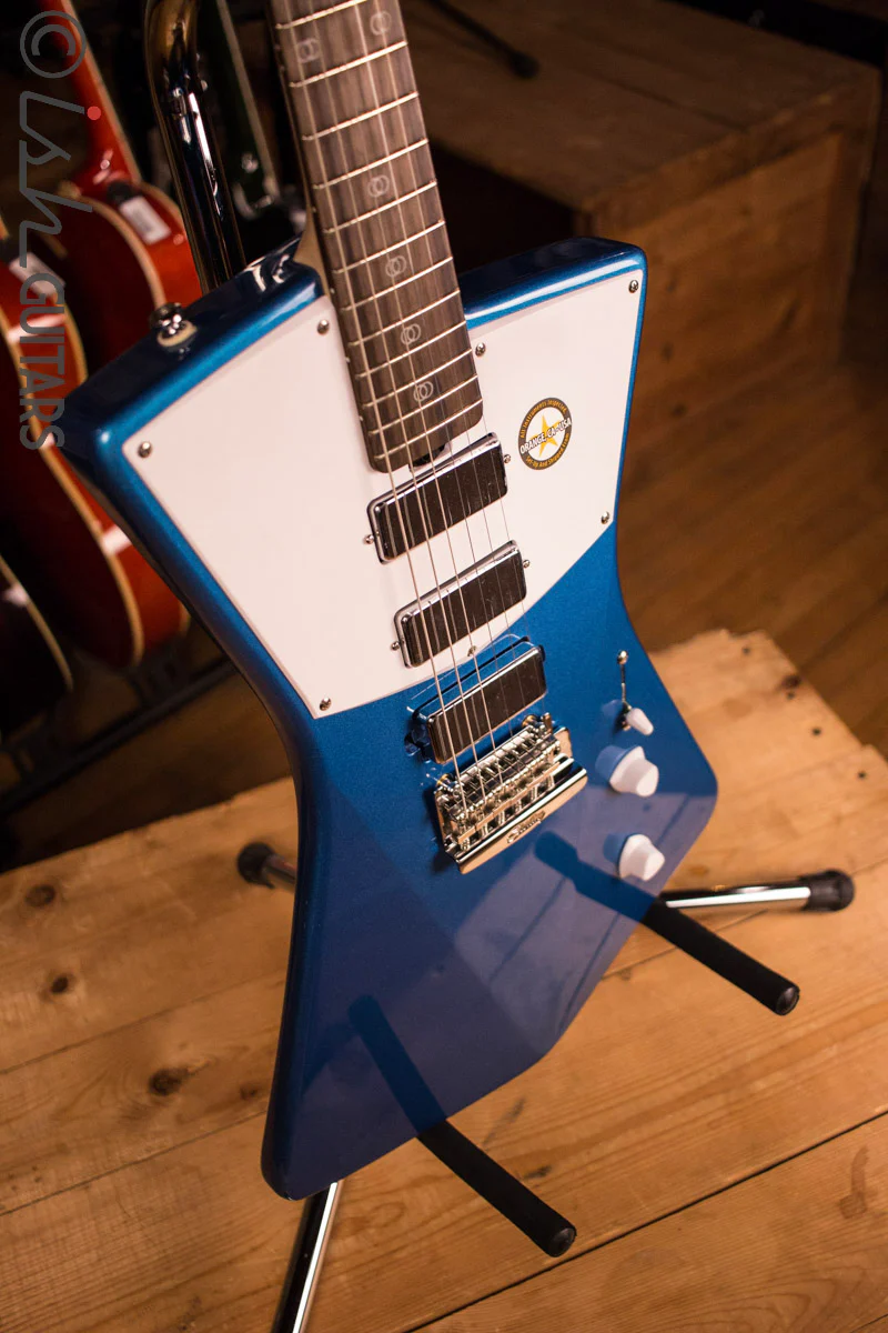Sterling by Music Man St. Vincent Signature Series Electric Guitar Vincent Blue - Image 9