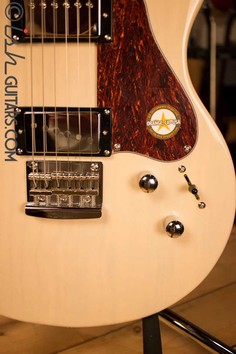 Sterling by Music Man Valentine Signature Electric Guitar Trans Buttermilk - Image 4