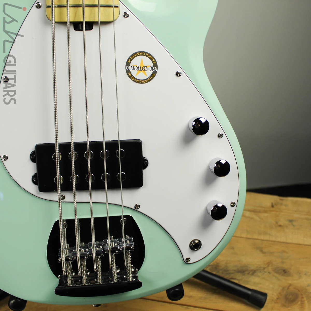 Sterling by Music Man StingRay 5 Mint Green - Image 4