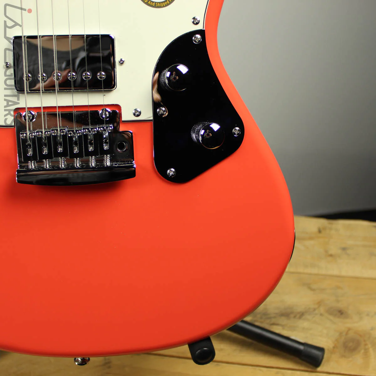 Sterling by Music Man StingRay Guitar Fiesta Red SR30 - Image 3