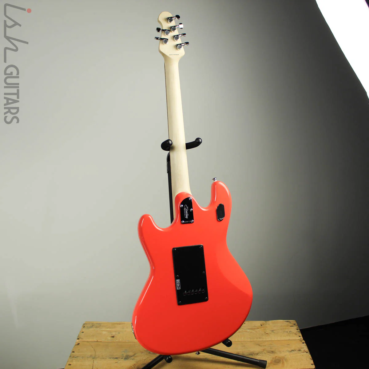 Sterling by Music Man StingRay Guitar Fiesta Red SR30 - Image 6