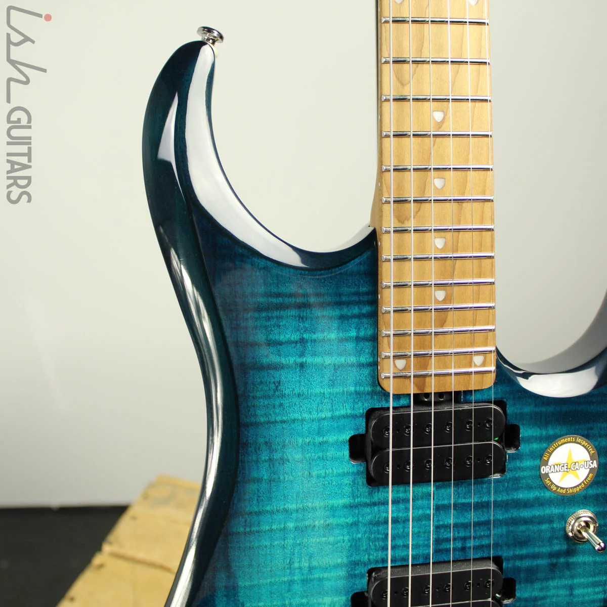 Sterling JP150 Flame Maple Teal - Image 4