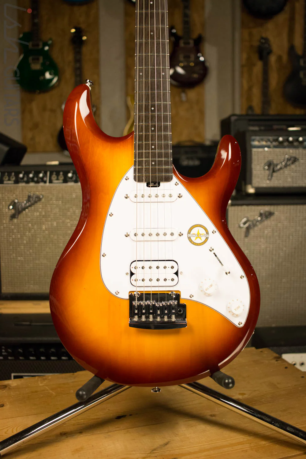 Sterling by Music Man Silo3 Silhouette Electric Guitar Tobacco Sunburst