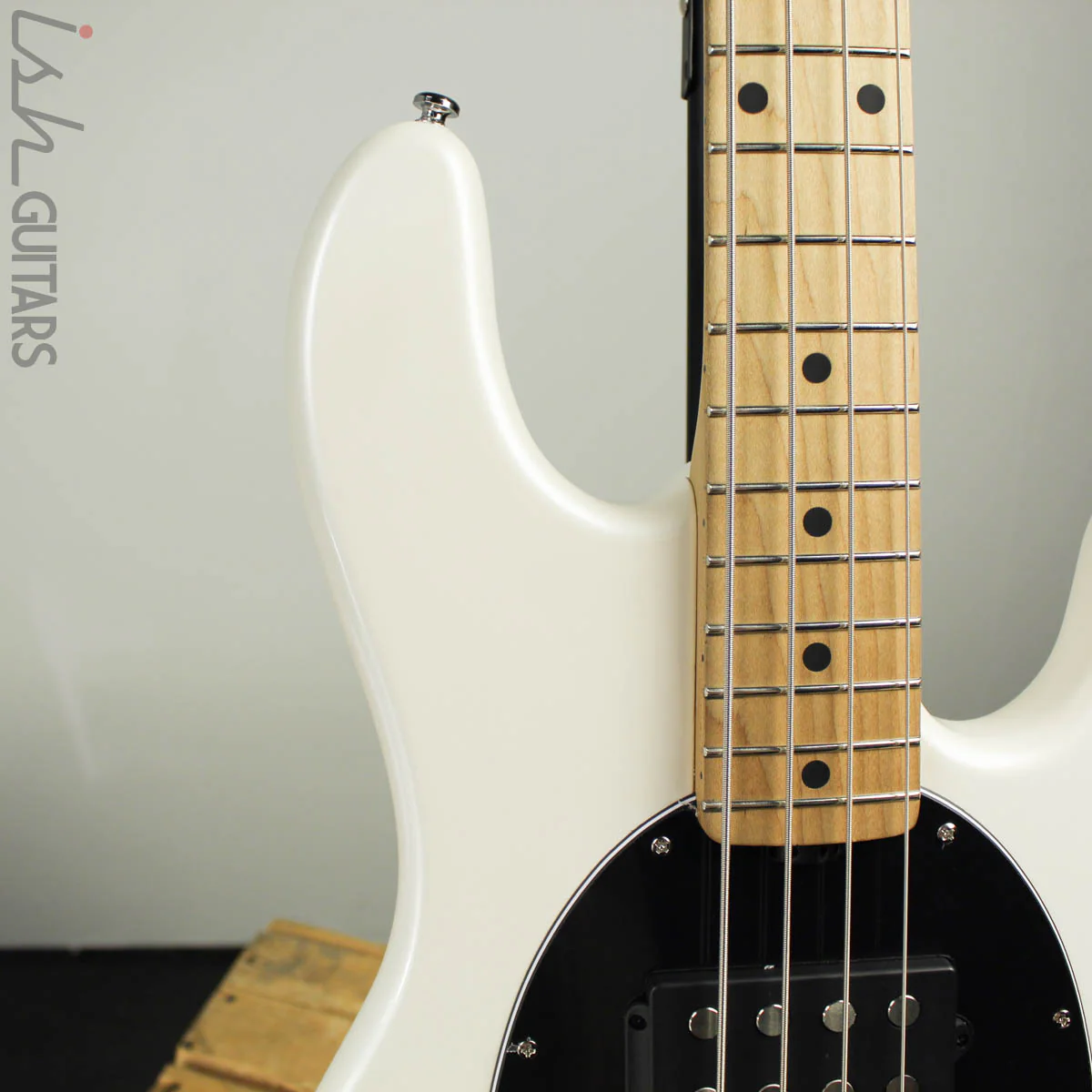 Sterling by Music Man StingRay Ray34HH Pearl White - Image 5