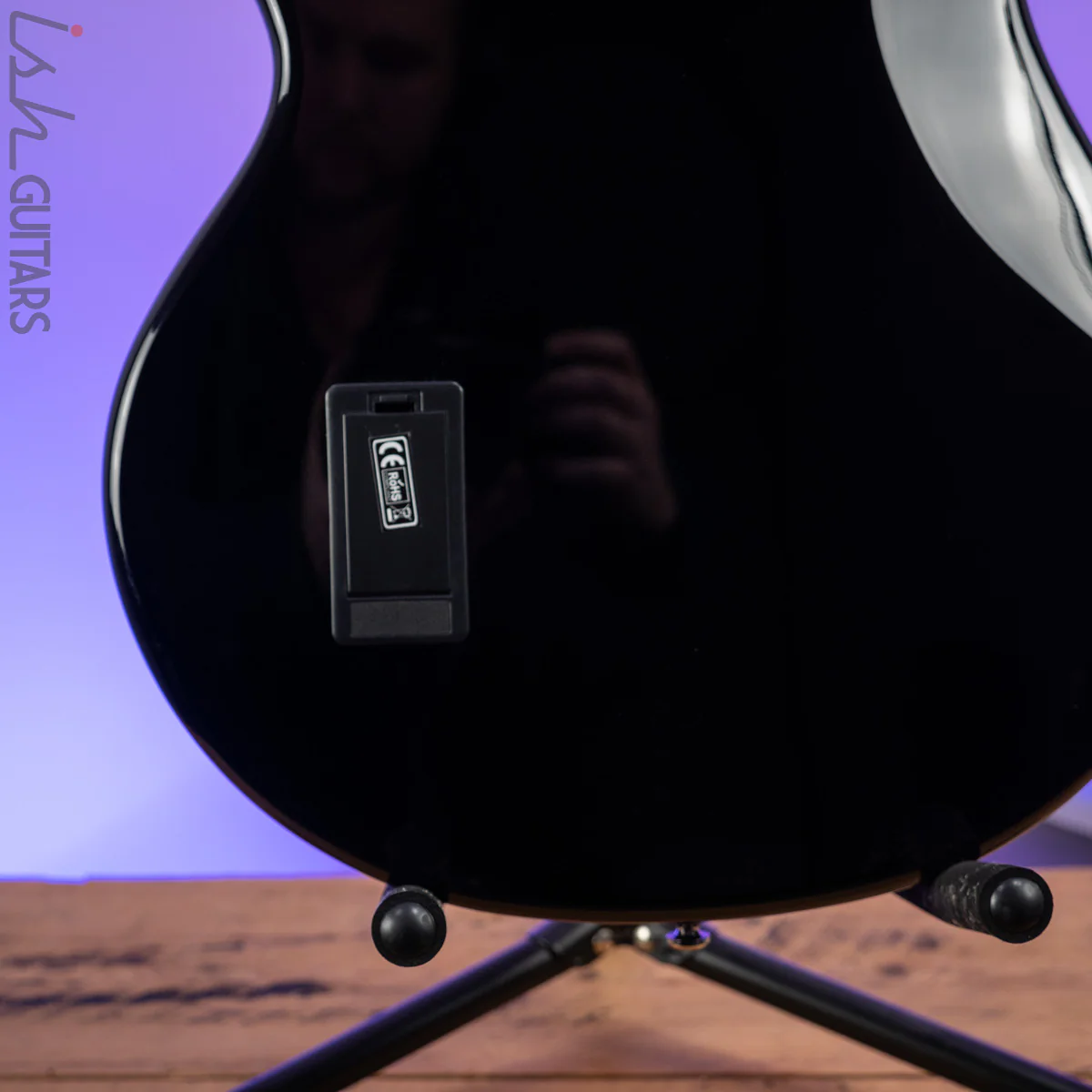 Sterling StingRay 4 String Black Bass Guitar - Image 11