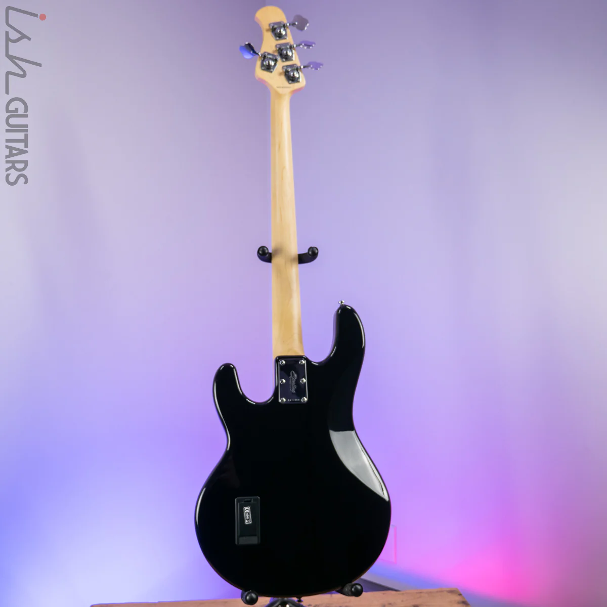 Sterling StingRay 4 String Black Bass Guitar - Image 8